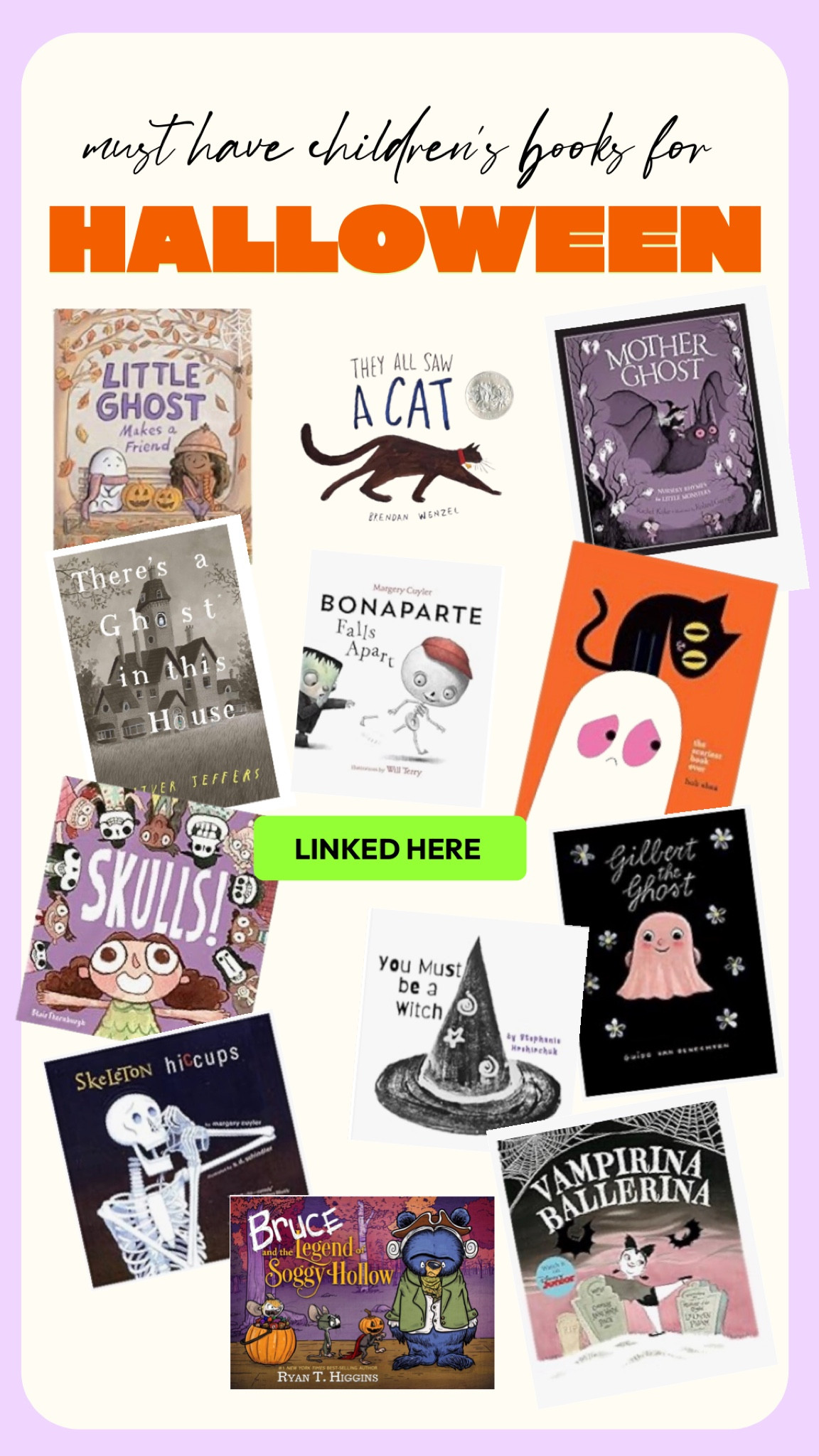 Must have children's picture books for Halloween to fit the aesthetic.

#LTKHalloween #LTKSeasonal #LTKFamily