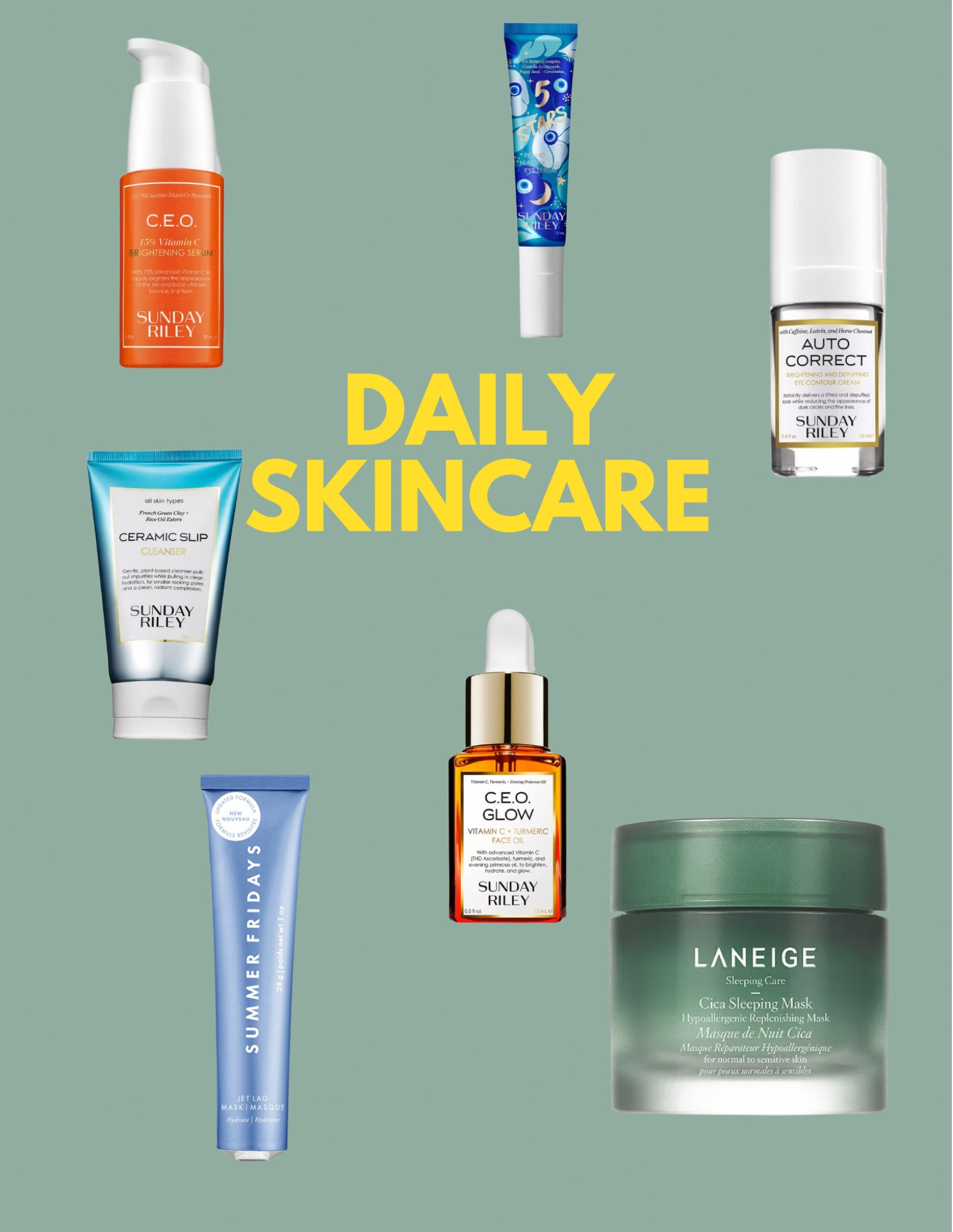 My everyday skincare must haves! #skincare 

#LTKbeauty #LTKSeasonal #LTKFind