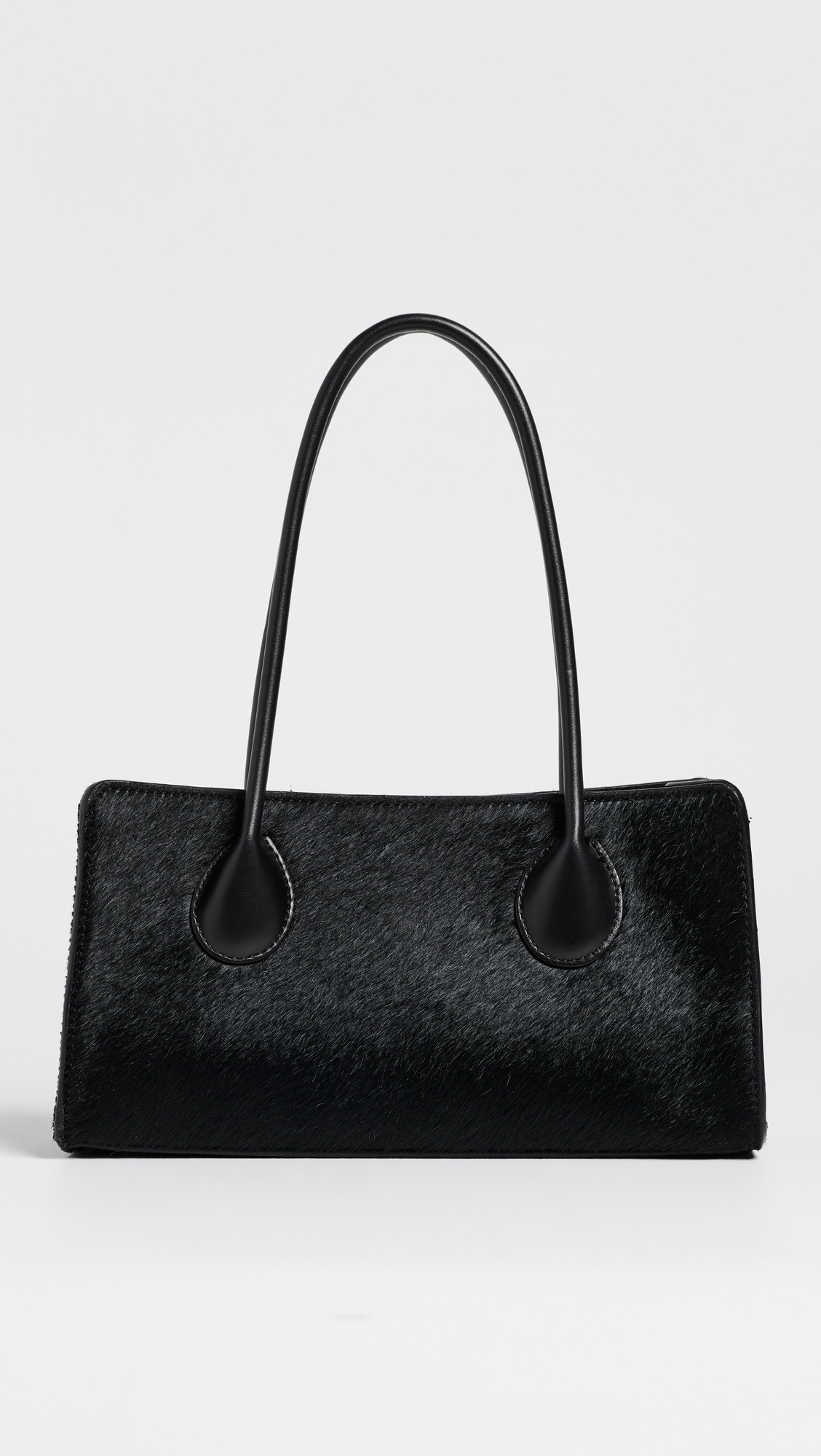LIÉ STUDIO The Lou Bag Black Calf Hair One Size | Shopbop
