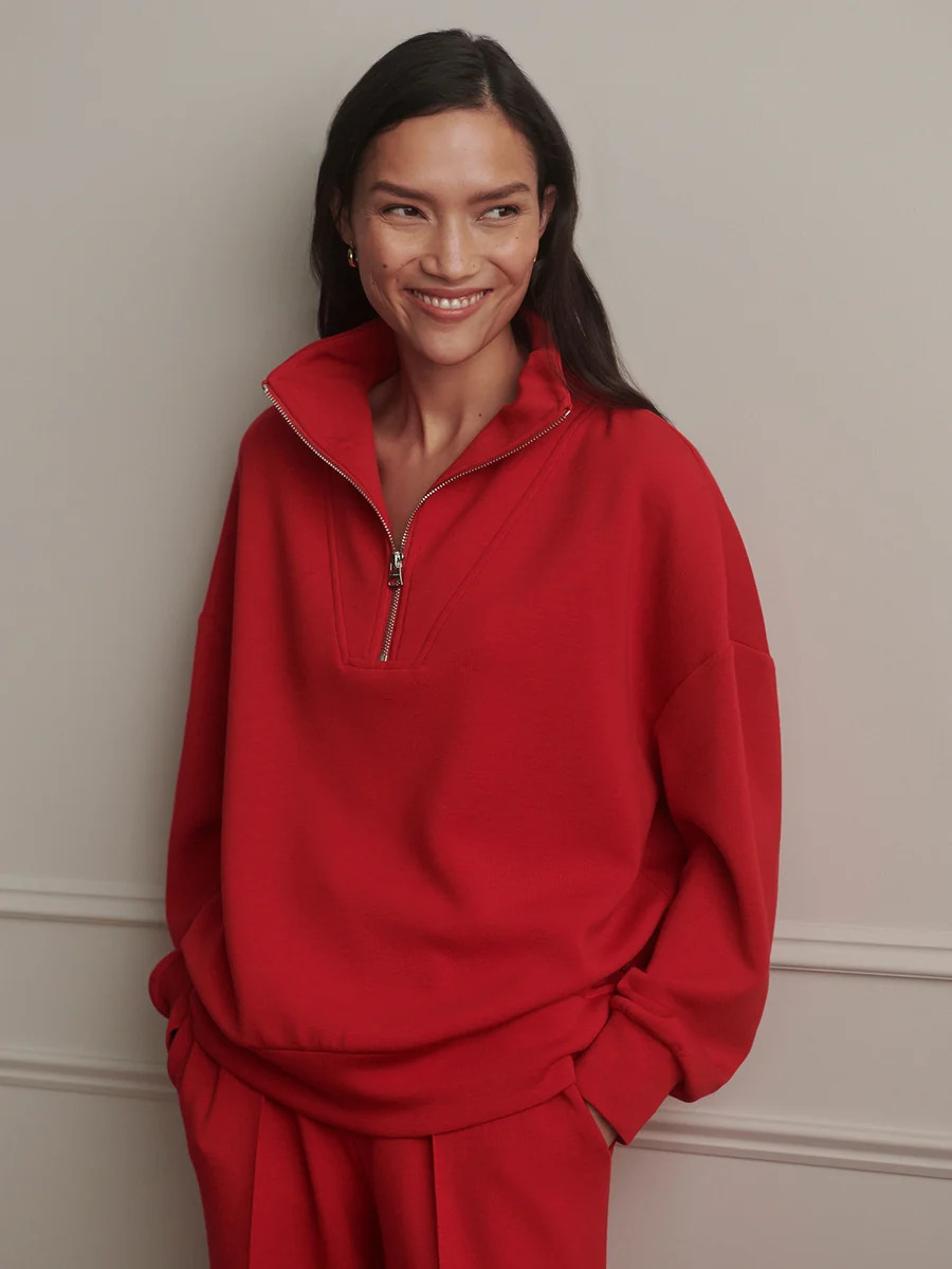 Hawley Half Zip Sweat | Varley UK | Varley UK