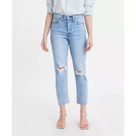 Levi's® Women's High-Rise Wedgie Straight Cropped Jeans | Target