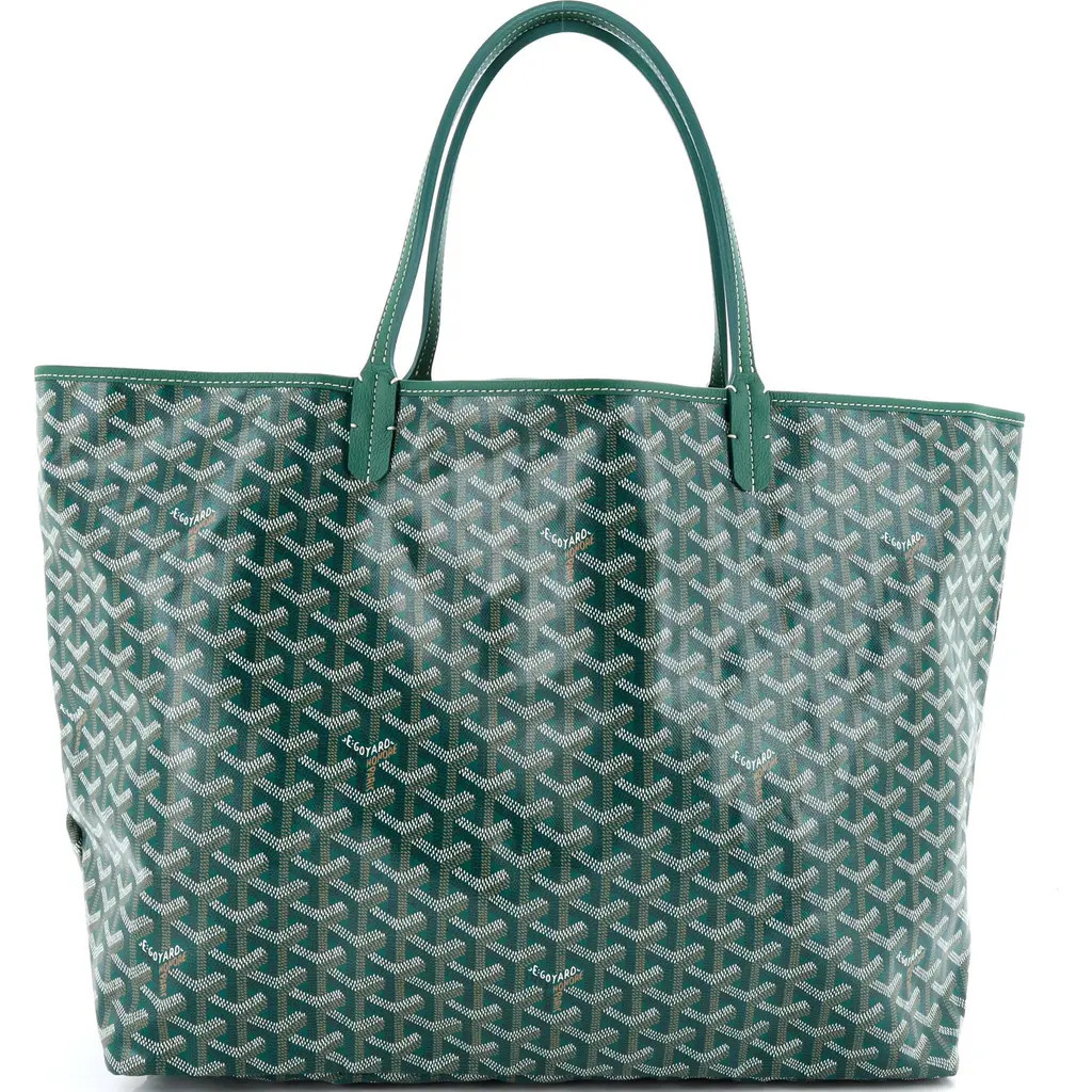 Pre-Owned Goyard Saint Louis Tote Coated Canvas GM in Green at Nordstrom, Size Large | Nordstrom