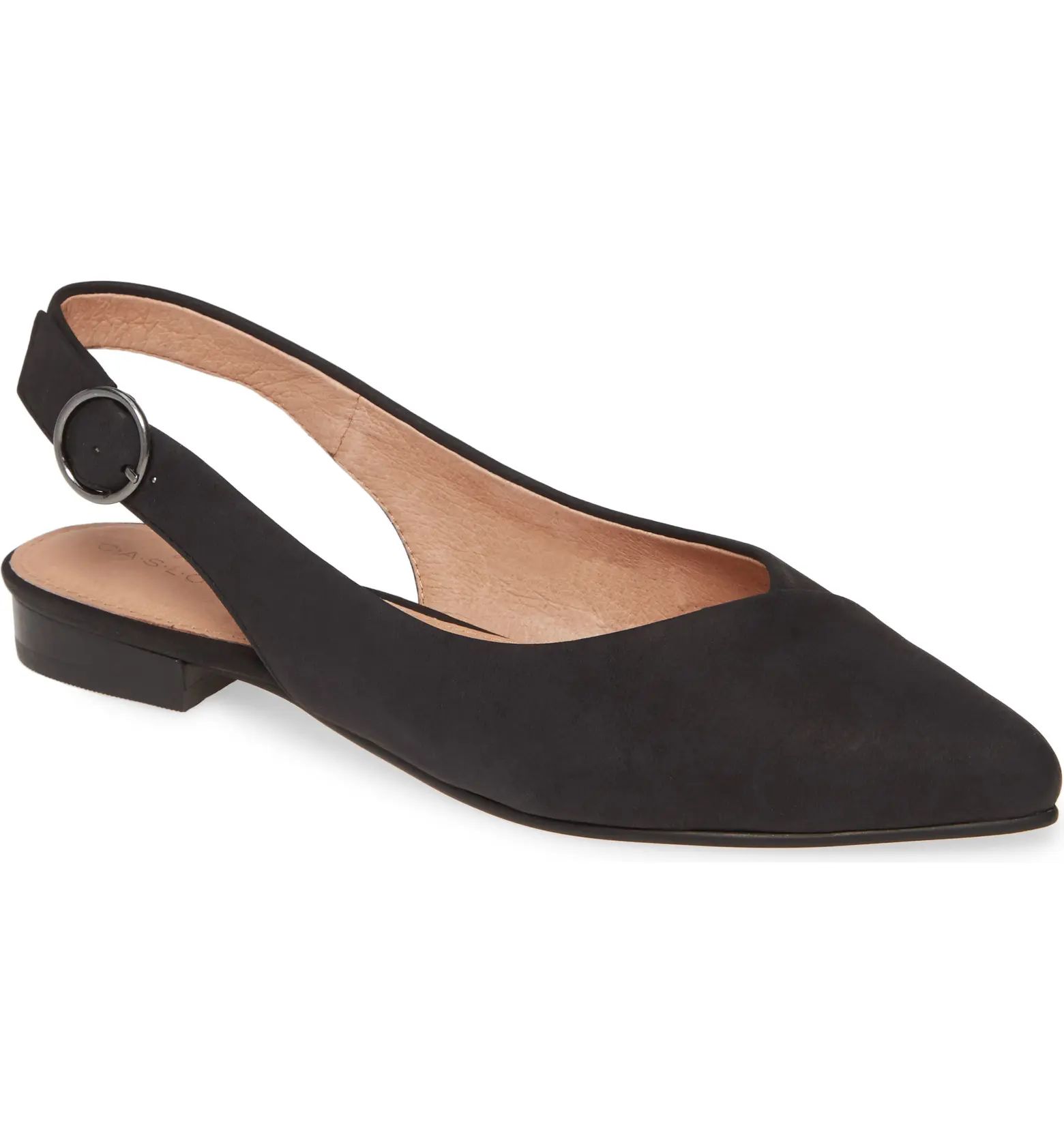 Lexie Pointed Toe Slingback Flat | Nordstrom