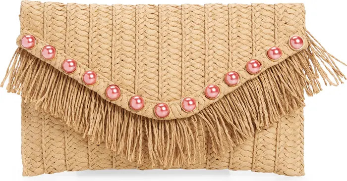 btb Los Angeles Jojo Pearly Clutch | Nordstrom | Nordstrom