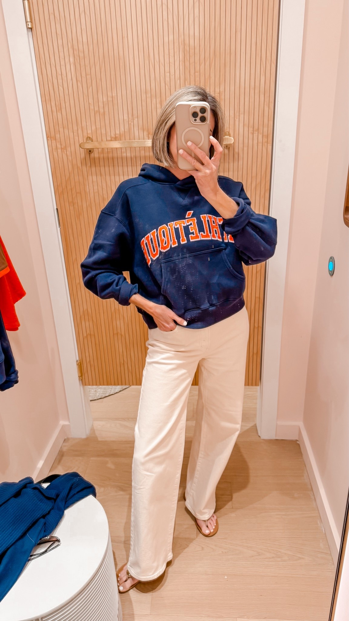 Popped into Aerie yesterday with my daughter and found a couple of cute pieces. Love the cropped length on this hoodie! Would be so cute with their orange shorts - wearing size XS 



#LTKOver40 #LTKSpringSale #LTKSaleAlert