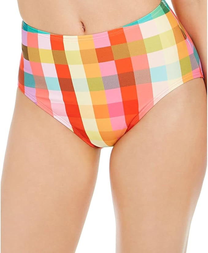 Kate Spade New York Garden Plaid High-Waist Bottoms | Amazon (US)
