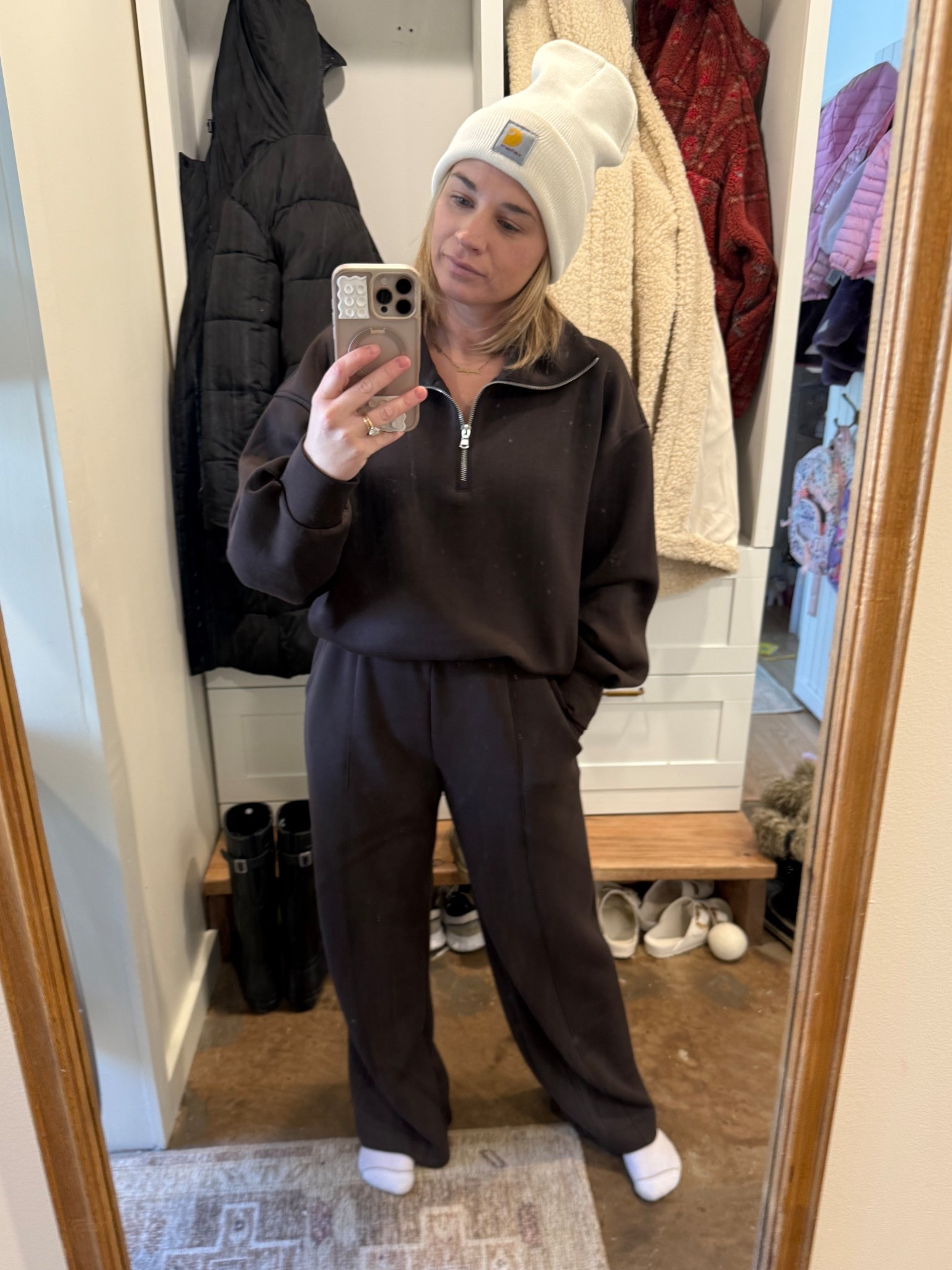 Matching lounge set on sale 

#LTKmomlife #LTKootd #LTKSaleAlert