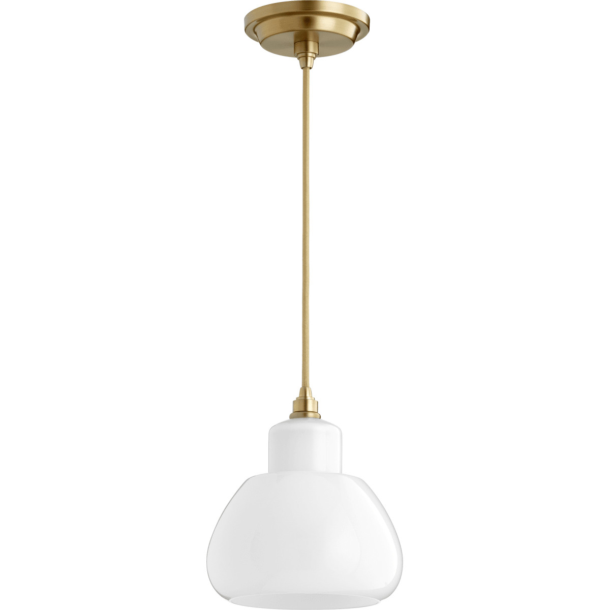 Single Light 7-1/4" Wide Mini Pendant | Build.com, Inc.