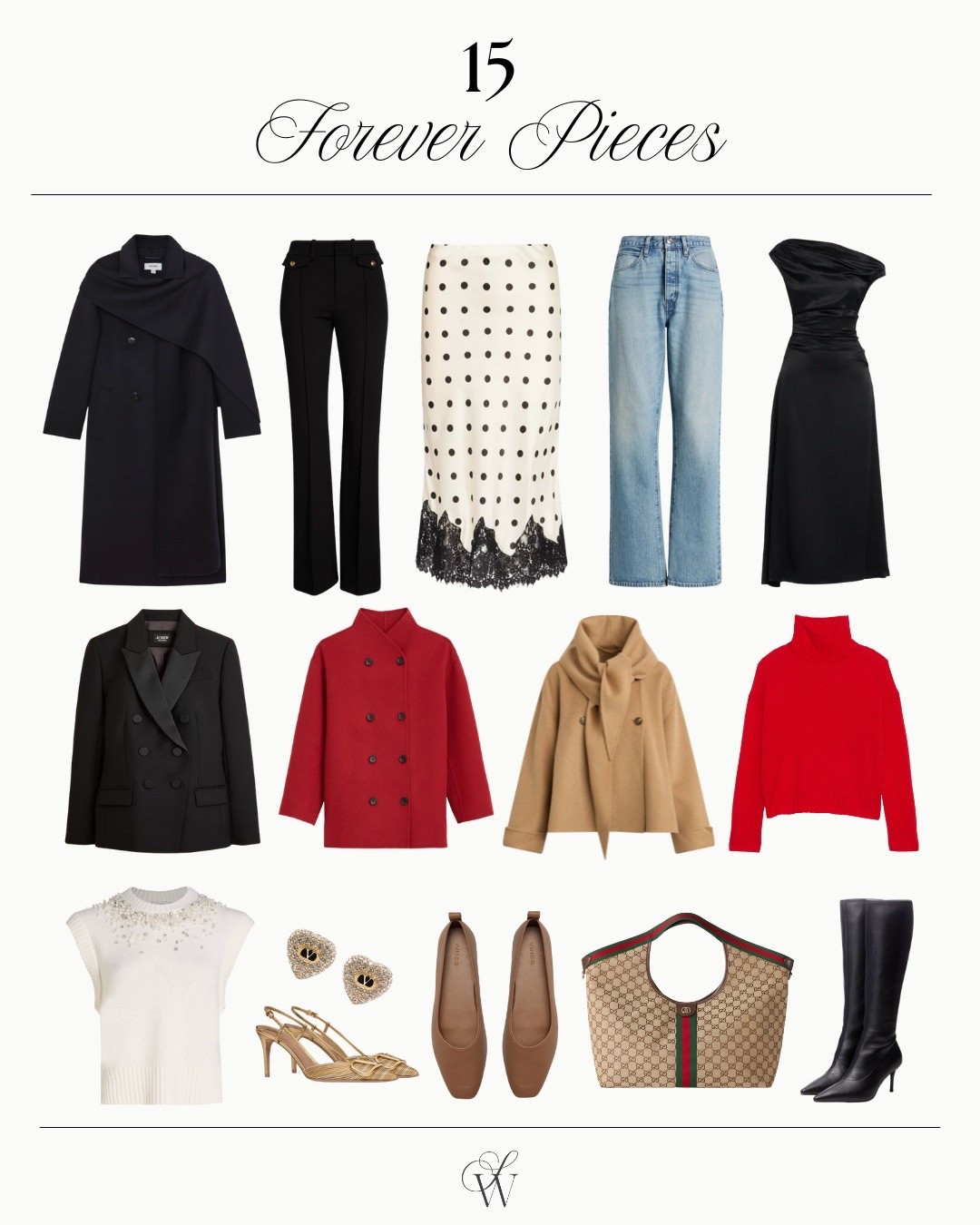 15 forever pieces worth the investment: Winter edition!

When it comes to curating a stylish, modern wardrobe, knowing where to invest makes all the difference. These are some of the top items that I think will transform your winter wardrobe and be worn for years to come!❤️✨

#LTKStyleTip #LTKOver40 #LTKSeasonal