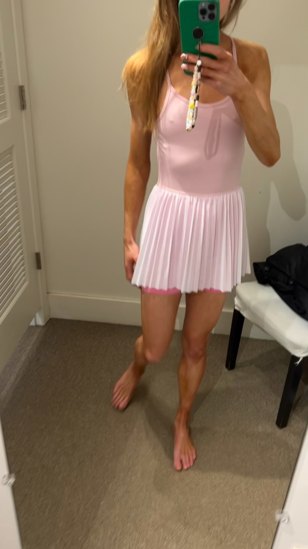 Terez tennis dress, athletic dress, ballerina style, pink tennis skort pleated tennis skirt try on daily looks 

#LTKfit #LTKFind #LTKunder100