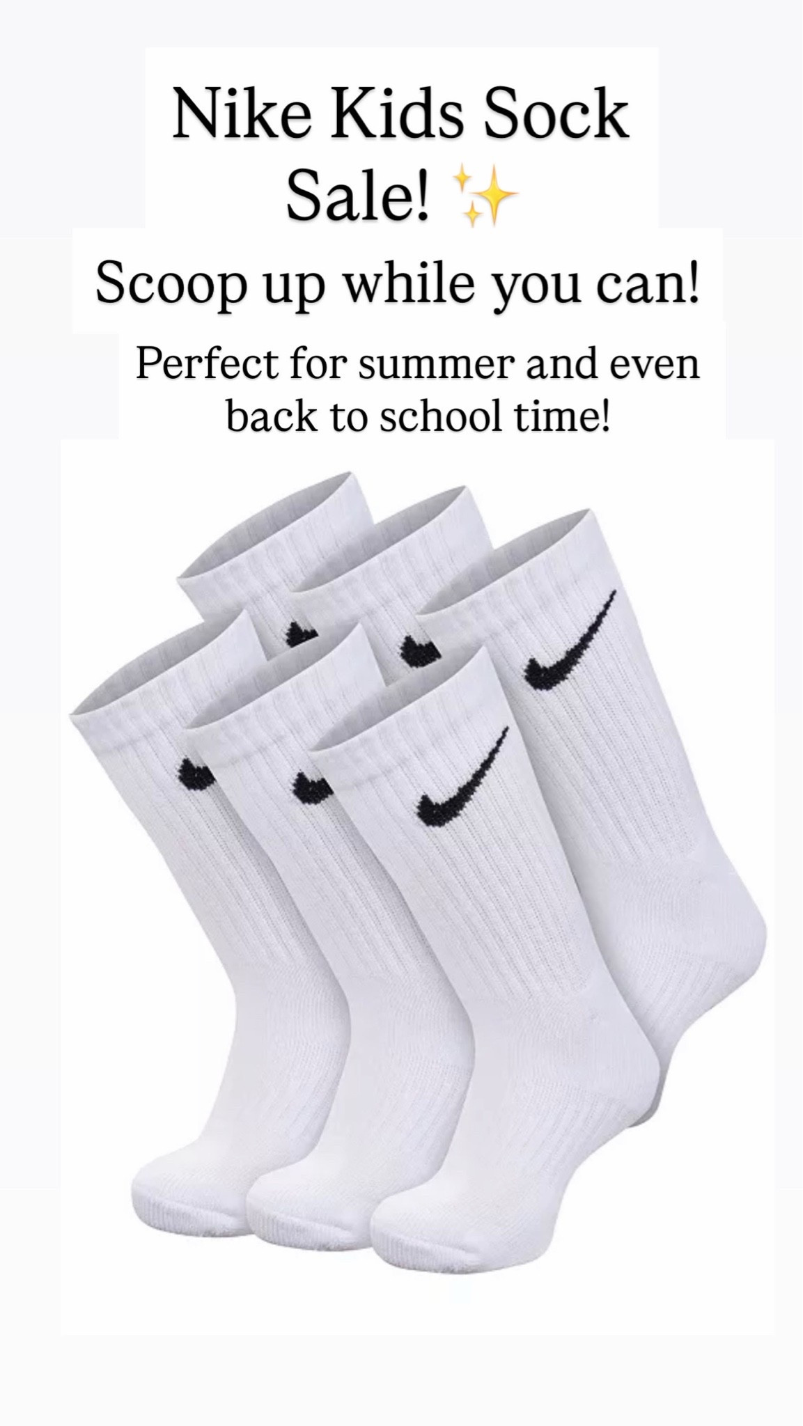 Nike kids sock sale

#LTKKids #LTKSaleAlert