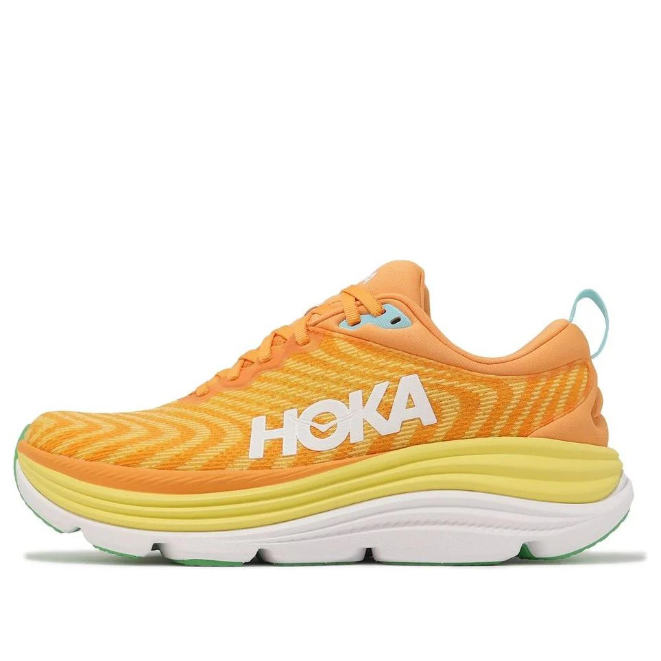 HOKA ONE ONE Gaviota 5 2E Wide 'Sunday Yellow Sherbet' | KICKS CREW