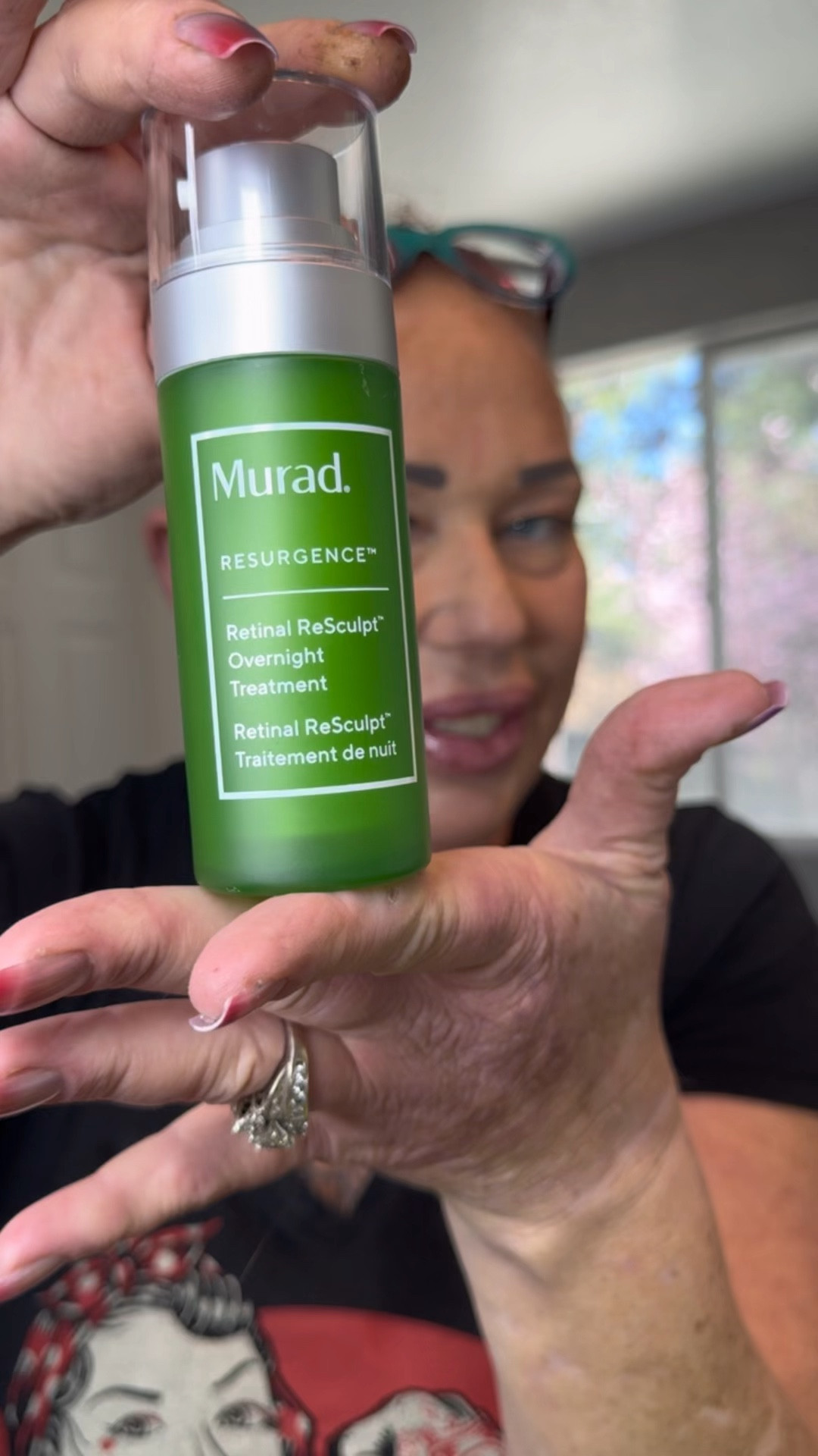 𝙍𝙚𝙩𝙞𝙣𝙤𝙡 𝙍𝙚-𝙎𝙘𝙪𝙡𝙥𝙩 𝙀𝙮𝙚 𝙏𝙧𝙚𝙖𝙩𝙢𝙚𝙢𝙩
Next-gen eye cream reduces the appearance of deep-set lines/wrinkles, visibly lifts and firms droopy, sagging lids and folds and restores elasticity
𝑹𝒆𝒕𝒊𝒏𝒐𝒍 𝑹𝒆𝒔𝒄𝒖𝒍𝒑𝒕 𝑶𝒗𝒆𝒓𝒏𝒊𝒈𝒉𝒕 𝑻𝒓𝒆𝒂𝒕𝒎𝒆𝒎𝒕

one of the most efficacious forms of vitamin A—is encapsulated in an exclusive delivery system for enhanced stability and targeted delivery deep within skin’s surface, allowing for 2.5x more effectiveness (vs. free retinal)—while still being gentle on skin

#LTKVideo #LTKover40 #LTKbeauty
