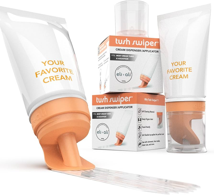 Eli & Ali Tush Swiper - Diaper Rash Cream & Butt Paste Applicator - Universal Fit for Most Diaper... | Amazon (US)