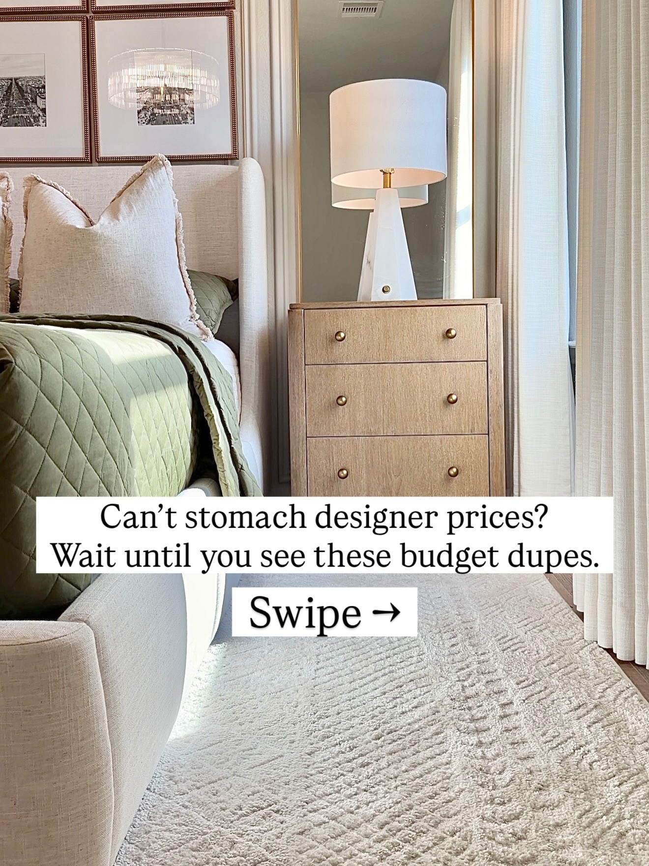 

Can’t stomach designer prices? Wait until you see these Amazon budget dupes.

If designer prices feel way too expensive or unreasonable to you, you’ll love these cheaper budget look-alikes.

#amazonhome #amazonfinds #budgetfriendlydecor #founditonamazon #neutralhomes

#LTKHome