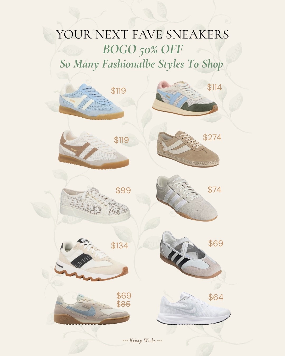 Your Next Fave Sneakers! 
BOGO 50% Off! 
So many cute styles and colors. 


#LTKSaleAlert #LTKfitnessgoals #LTKTravel