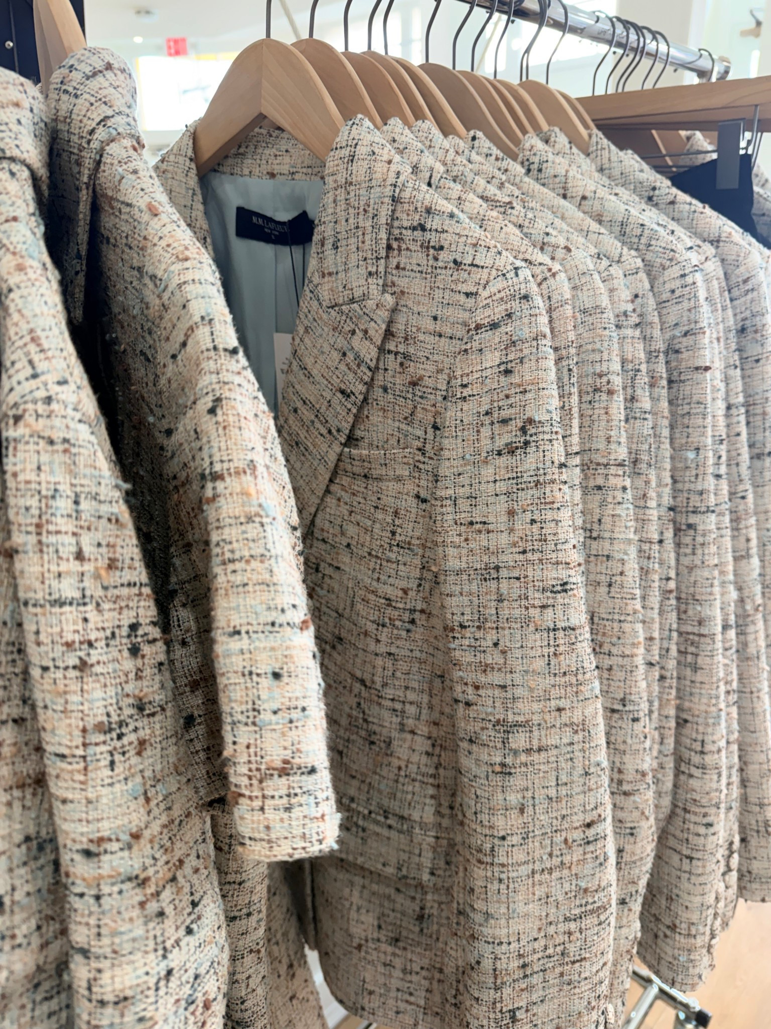 This is the blazer I originally wanted to wear for my panel discussion. This is the O’Hara blazer which is my favorite blazer at M.M. LaFleur. It’s a boyfriend style blazer. And the matching skirt is a midi length skirt. Also perfect for now and into the spring! 

#LTKootd #LTKPetite #LTKSeasonal