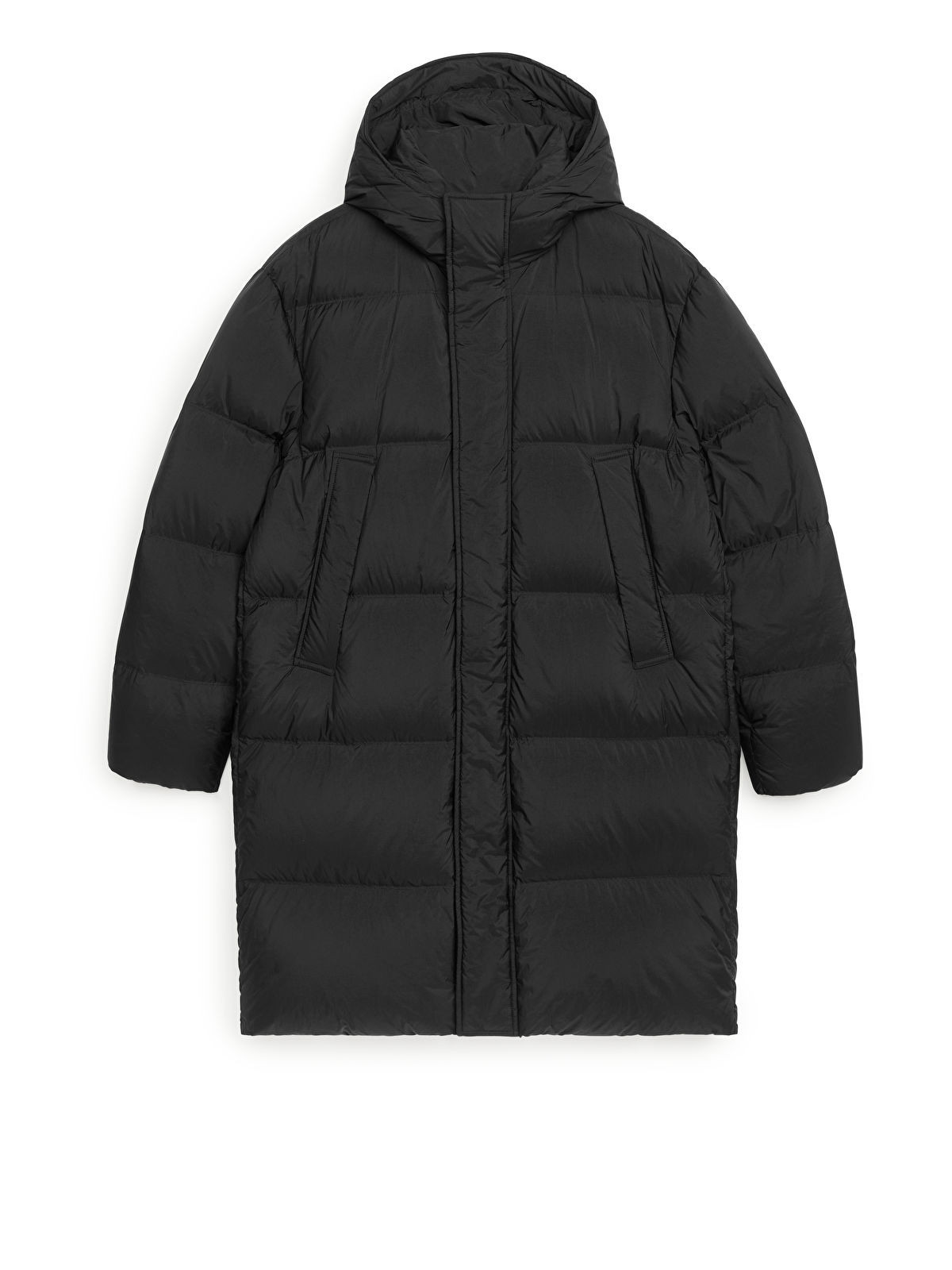 Upcycled Down Long Jacket | Arket EU
