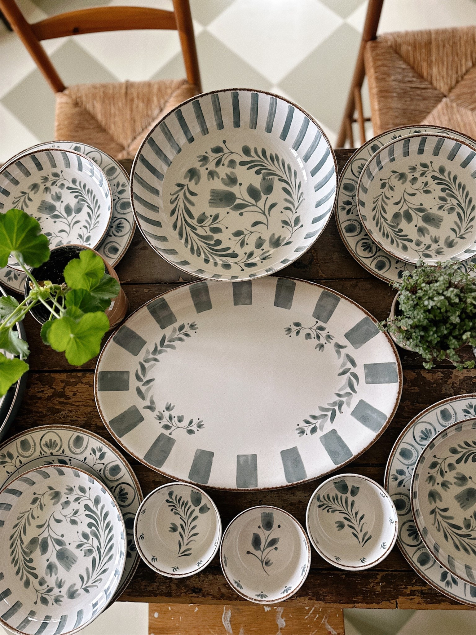 Cozy cottage farmhouse indoor/outdoor dishes. These are stunning & start at less than $3!!! 

#LTKSaleAlert #LTKHome #LTKSeasonal