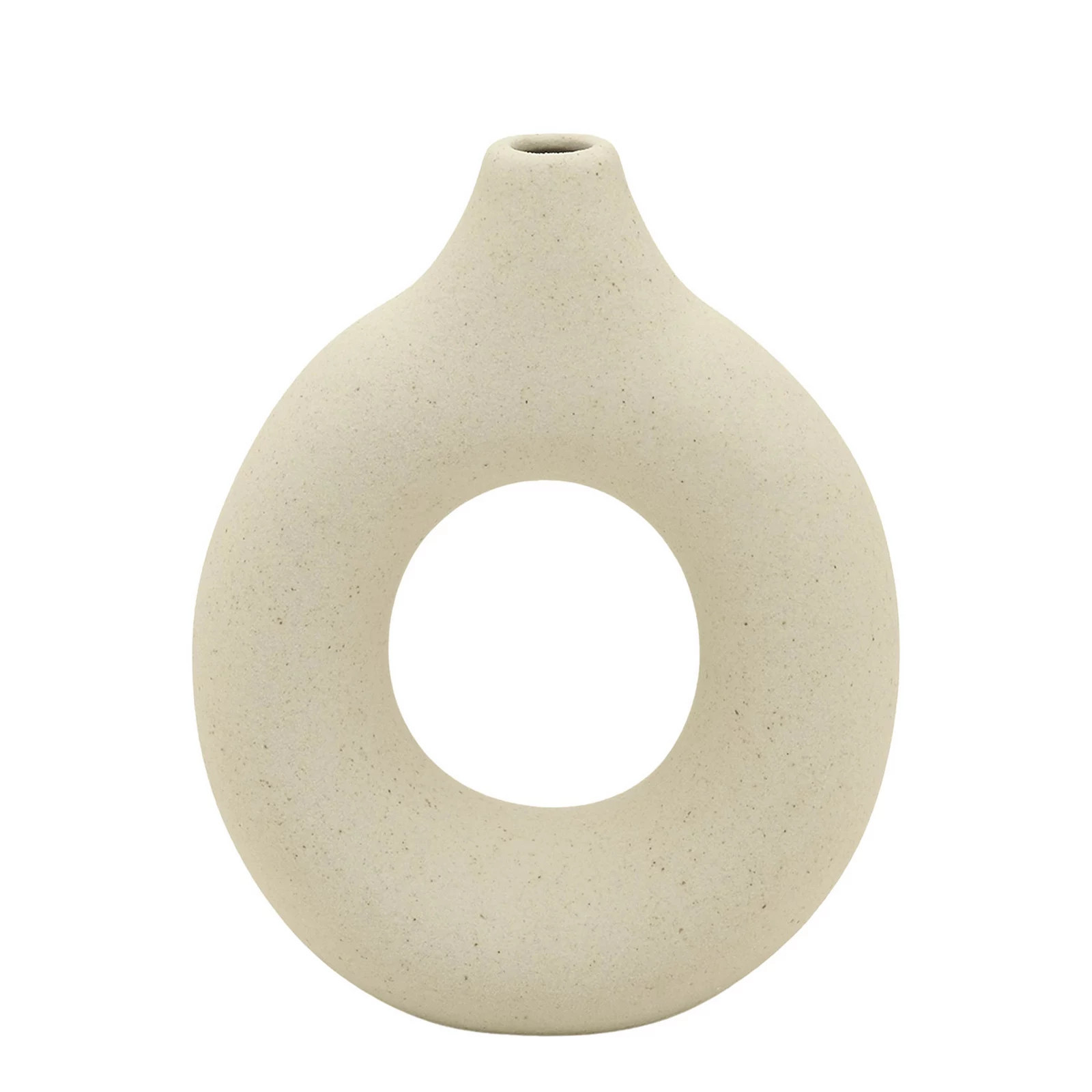 Everyday Decor Small Abstract Ceramic Vase Table Decor, Multi | Kohl's