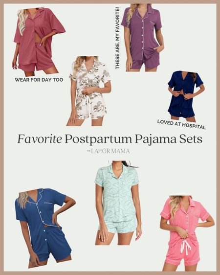 I’m a shorts and button up girl - (postpartum is so hot and sweaty…)

I have LOVED these sets (and all super affordable)  

#LTKBaby