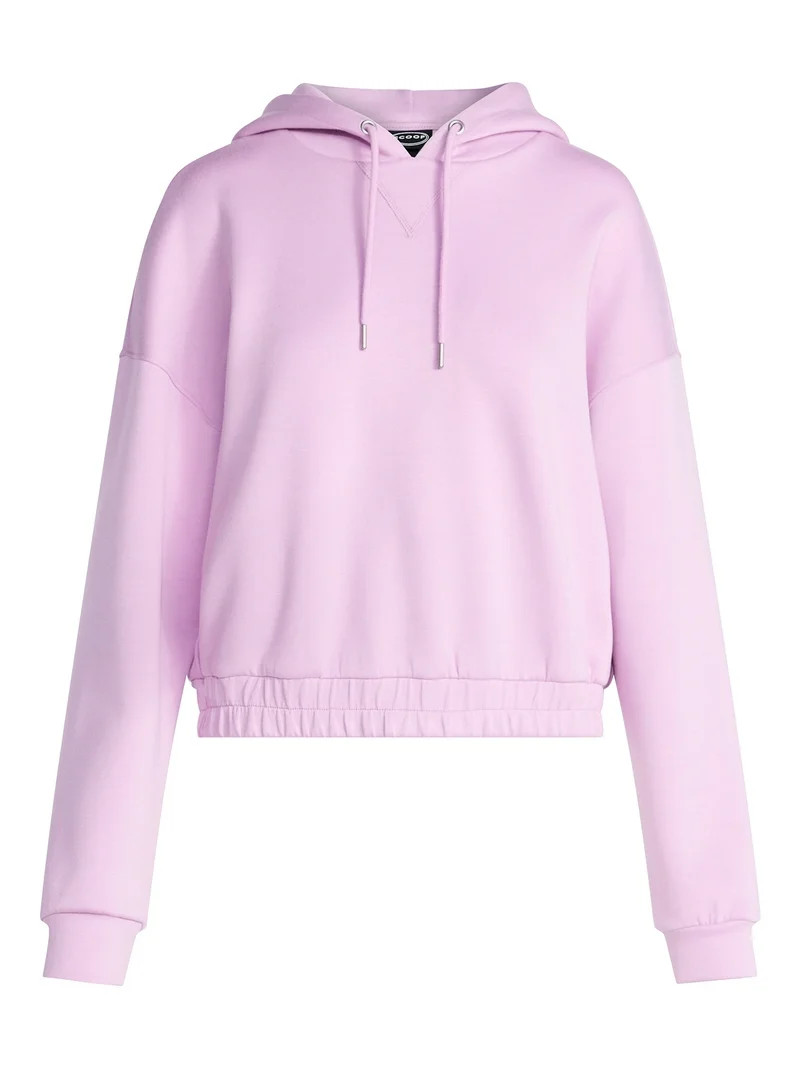 Scoop Women's and Women's Plus New Scubaknit Pullover Hoodie, Sizes XS-4X | Walmart (US)