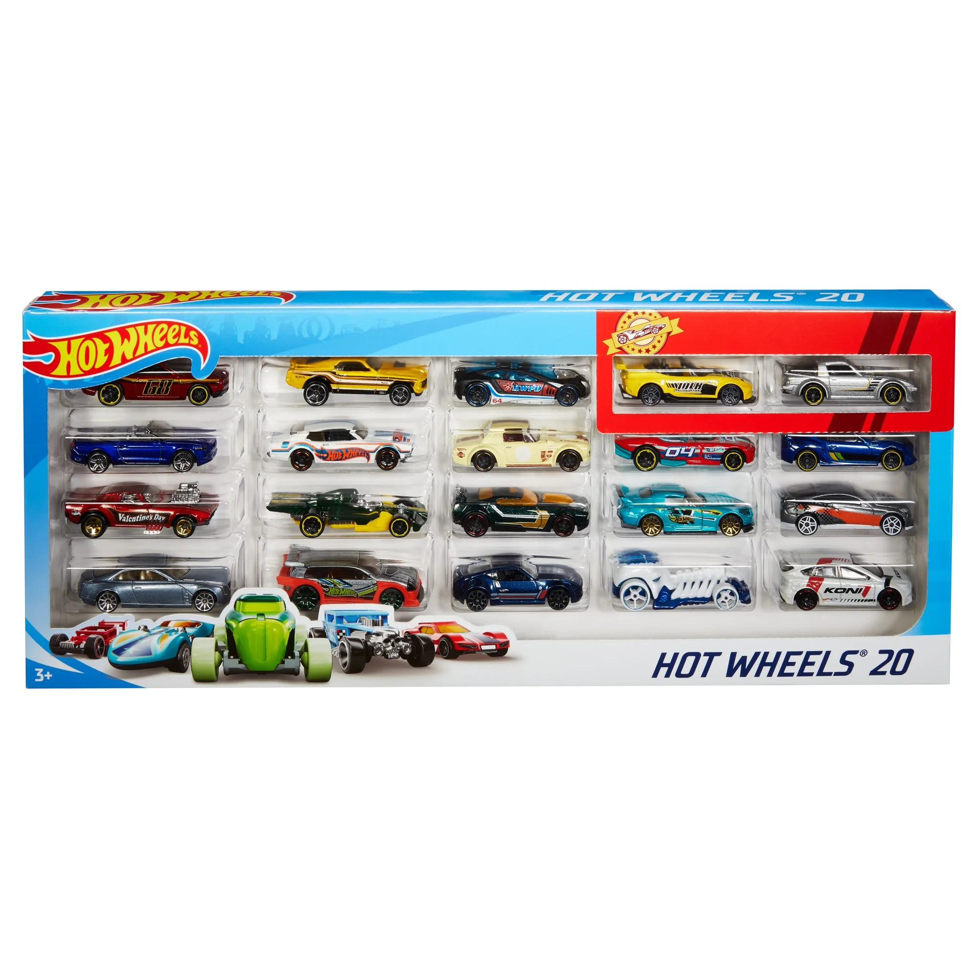 Hot Wheels 20-Car Collector Gift Pack (Styles May Vary) Car Play Vehicles - Walmart.com | Walmart (US)