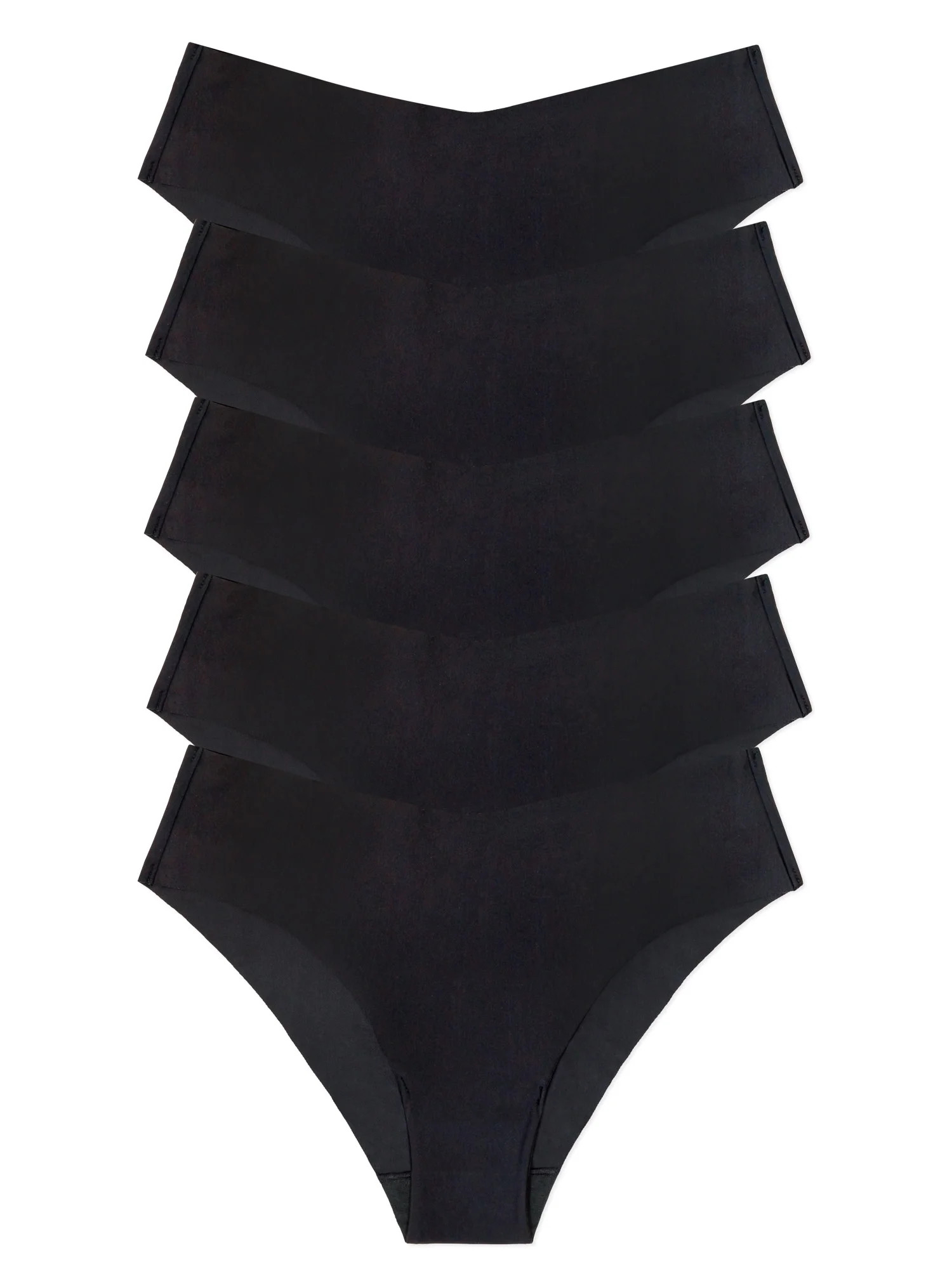 Joyspun Women's No Show Freecut Cheeky Panties, 5-Pack, Sizes XS to 3XL, Style JS693PK - Walmart.... | Walmart (US)