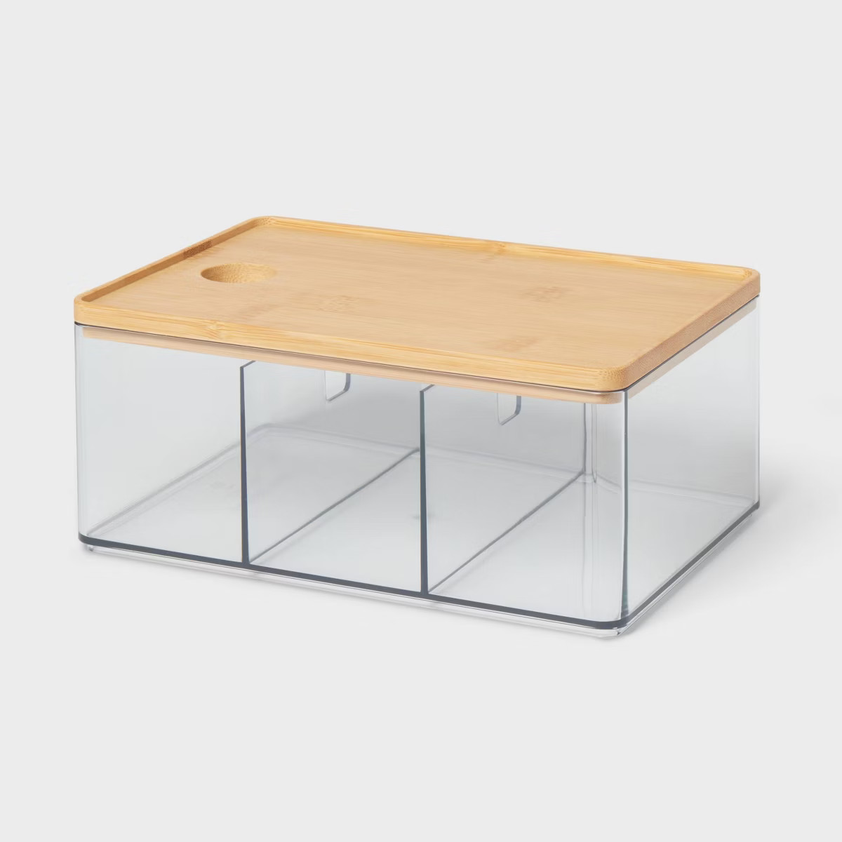 Cosmetic Storage Container with Bamboo Lid - Brightroom™ | Target