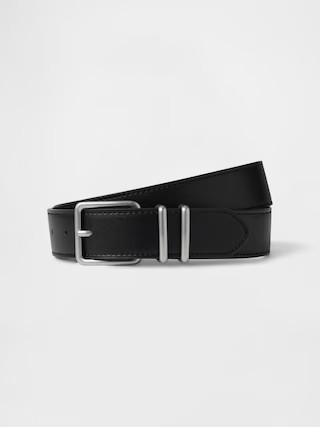 Skinny Vegan-Leather Belt | Gap Factory