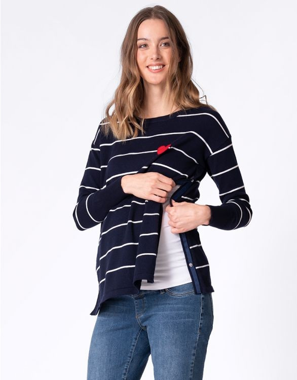 Mama & Mini Nautical Cotton Sweaters | Seraphine 