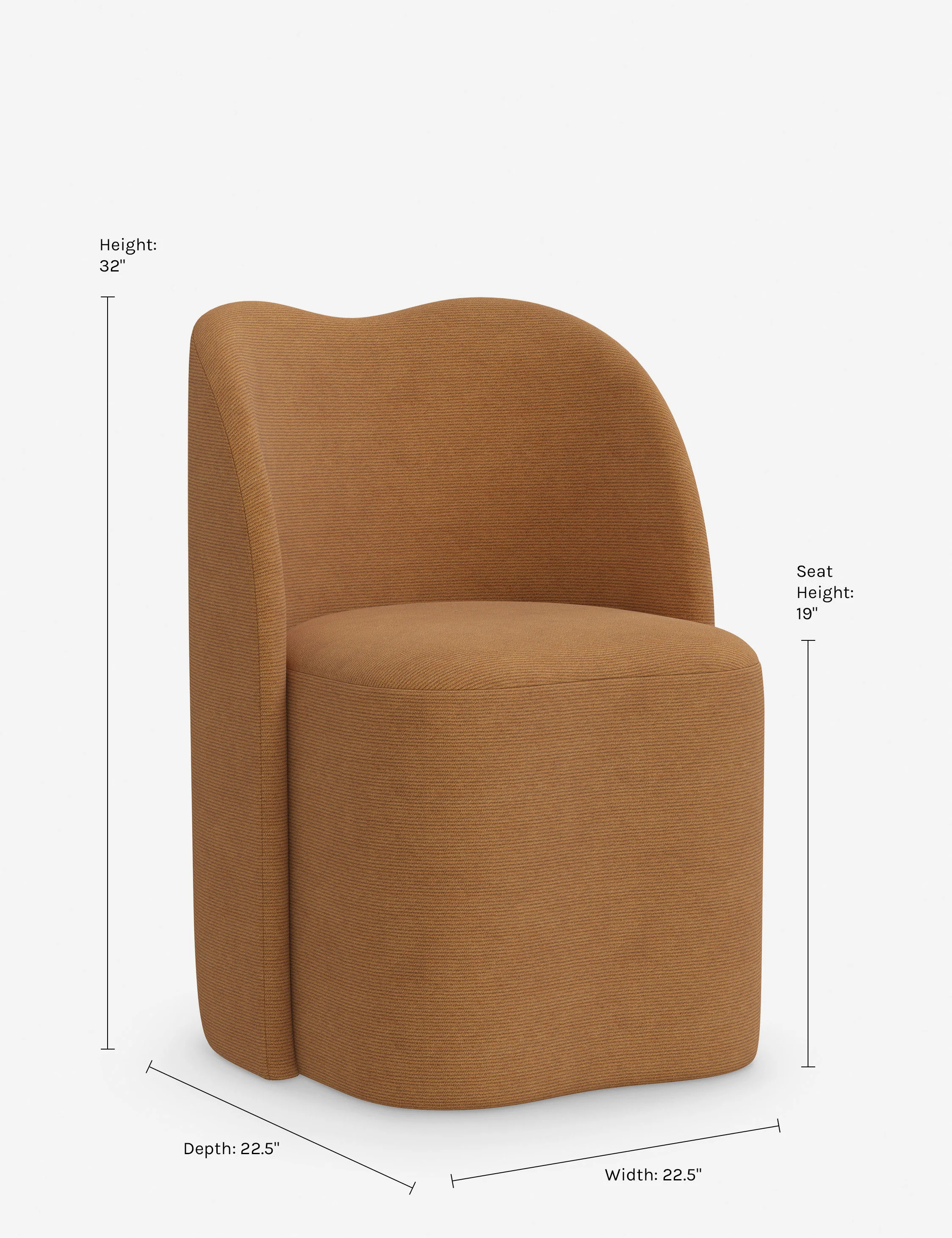 Bedell Dining Chair | Lulu and Georgia 