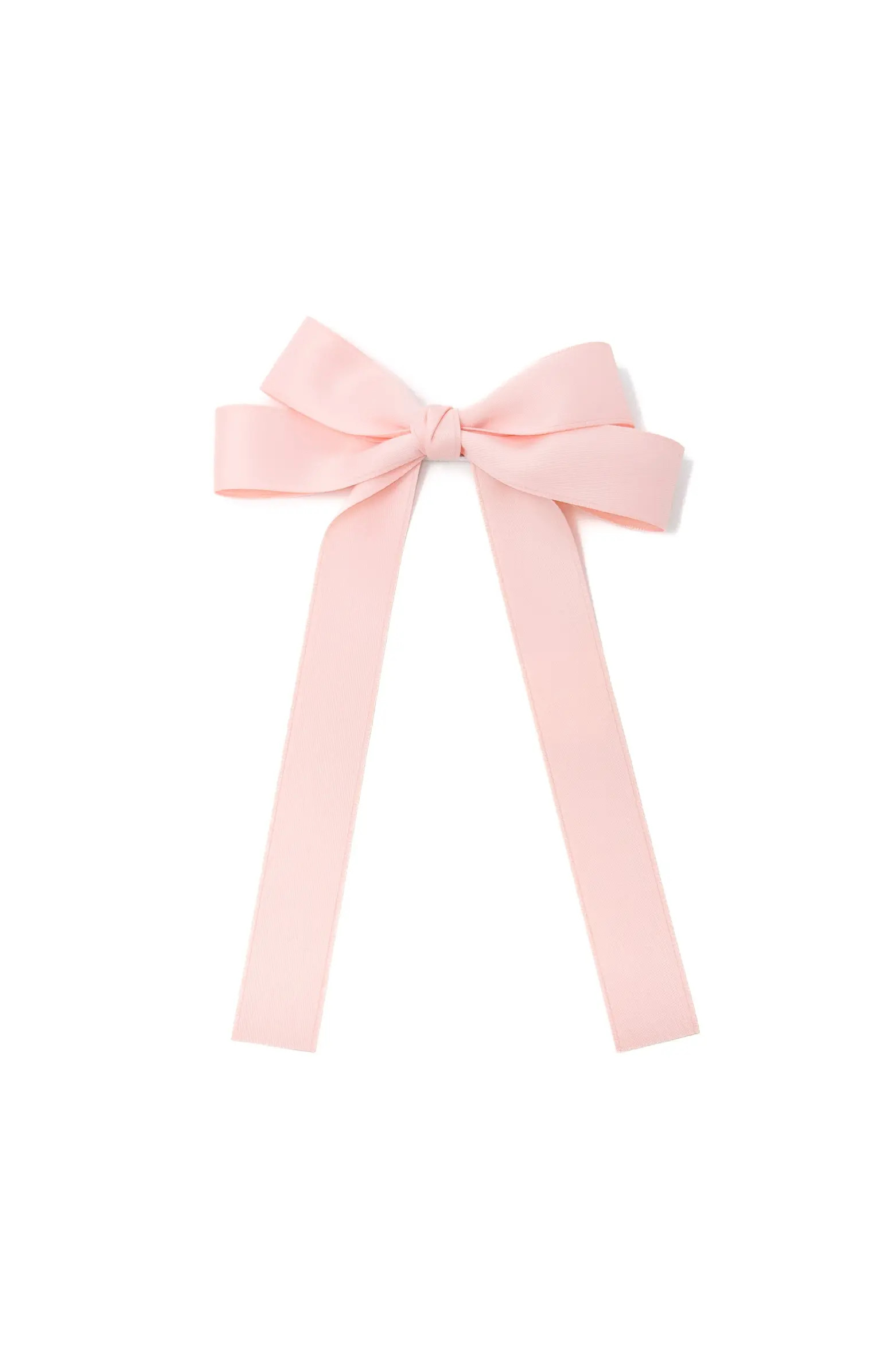 Puttisu Classic Long Ribbon Bow Clip | Nordstrom | Nordstrom