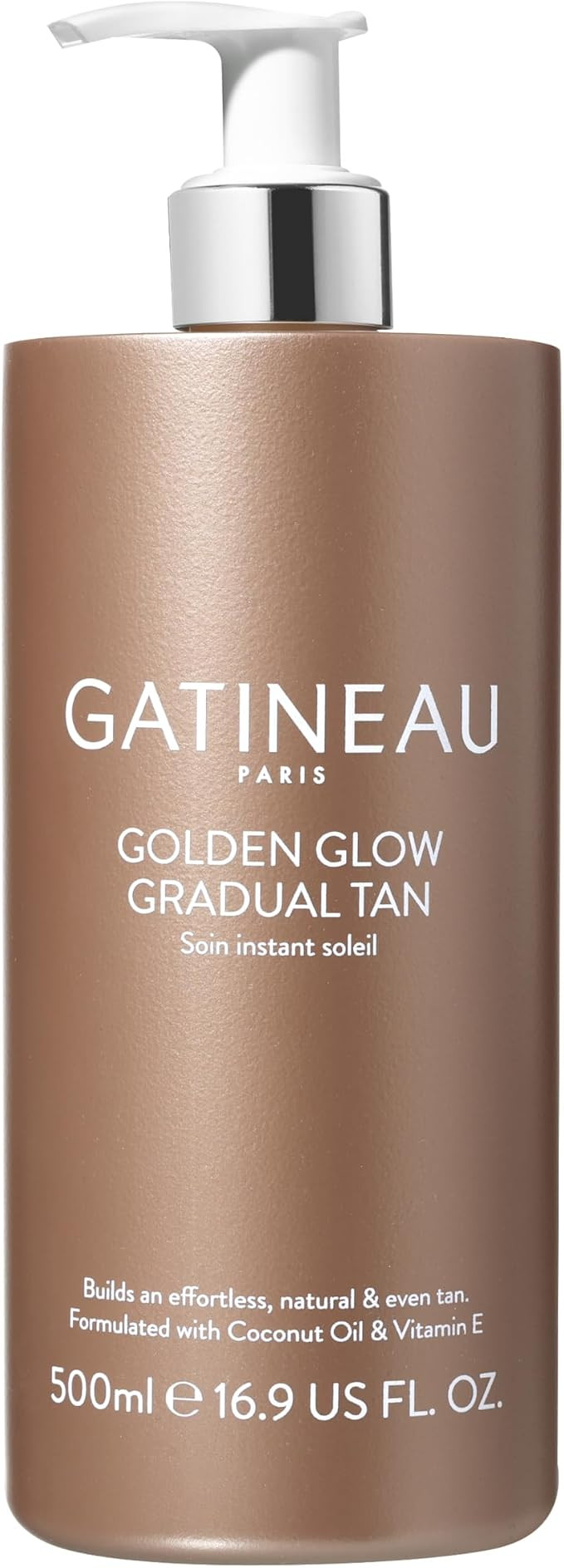 GATINEAU Golden Glow Gradual Tan - 500ml, Self Tan Lotion + 2 in 1 Body Moisturiser, Quick Dry Ea... | Amazon (UK)