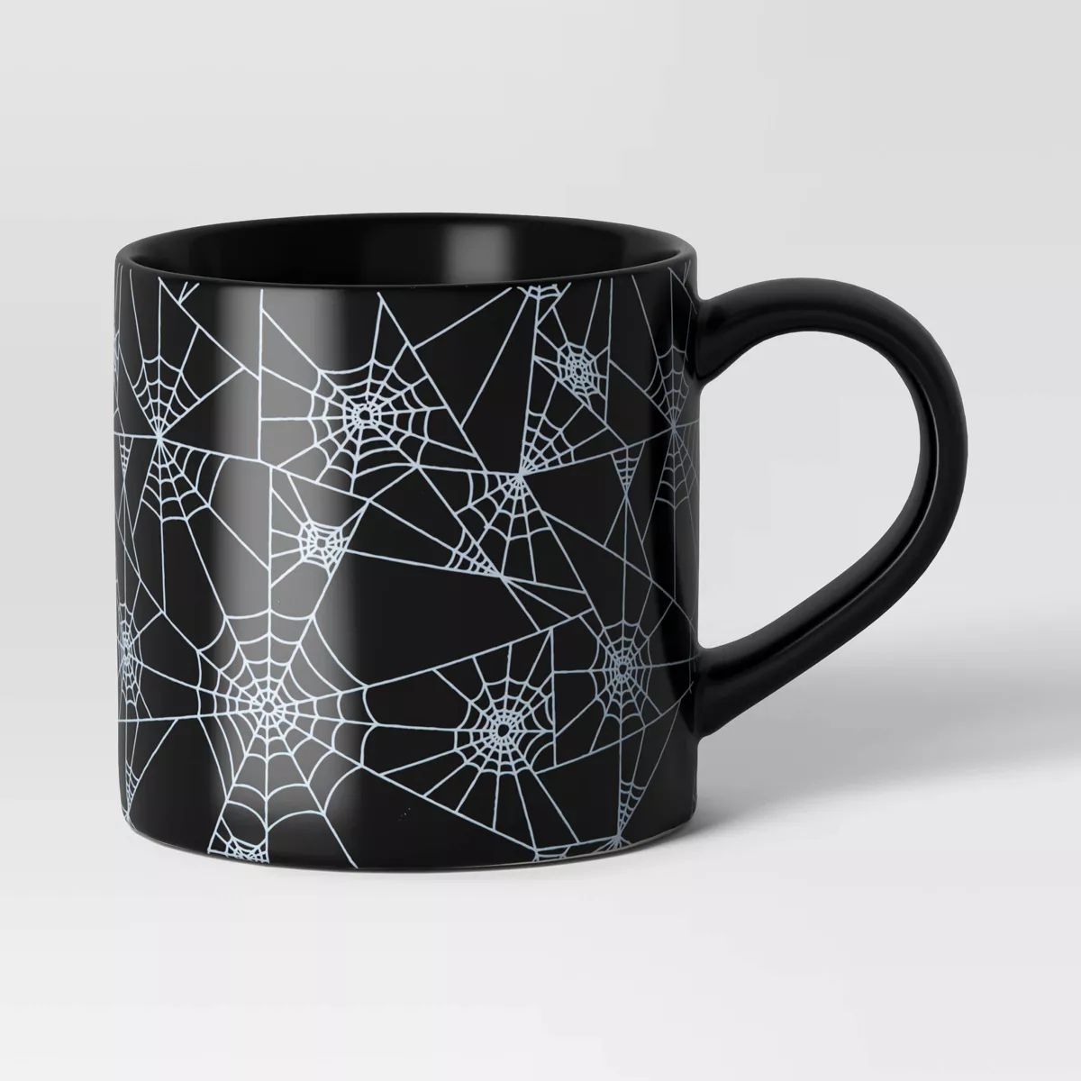 16oz Halloween Stoneware Spider Web Pattern Mug - Hyde & EEK! Boutique™ | Target