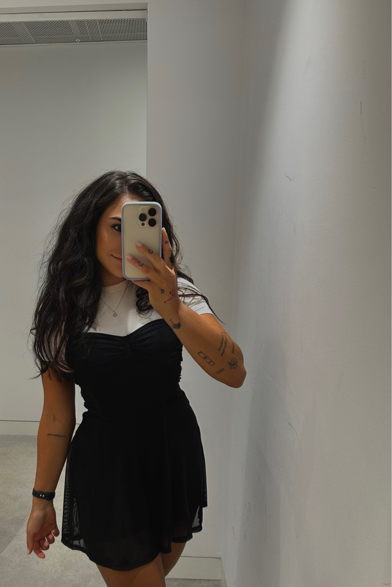 milan fashion week … black and white looks <3 i love this fit because its comfortable to run around the city but still looks classy cute :) the tee is the softest shirt i’ve ever owned and the dress is a romper so shorts on the bottom :) dress up with platform loafers or down with vans/ your favorite thin white sneakers 🖤🤍

#LTKeurope #LTKworkwear #LTKHolidaySale