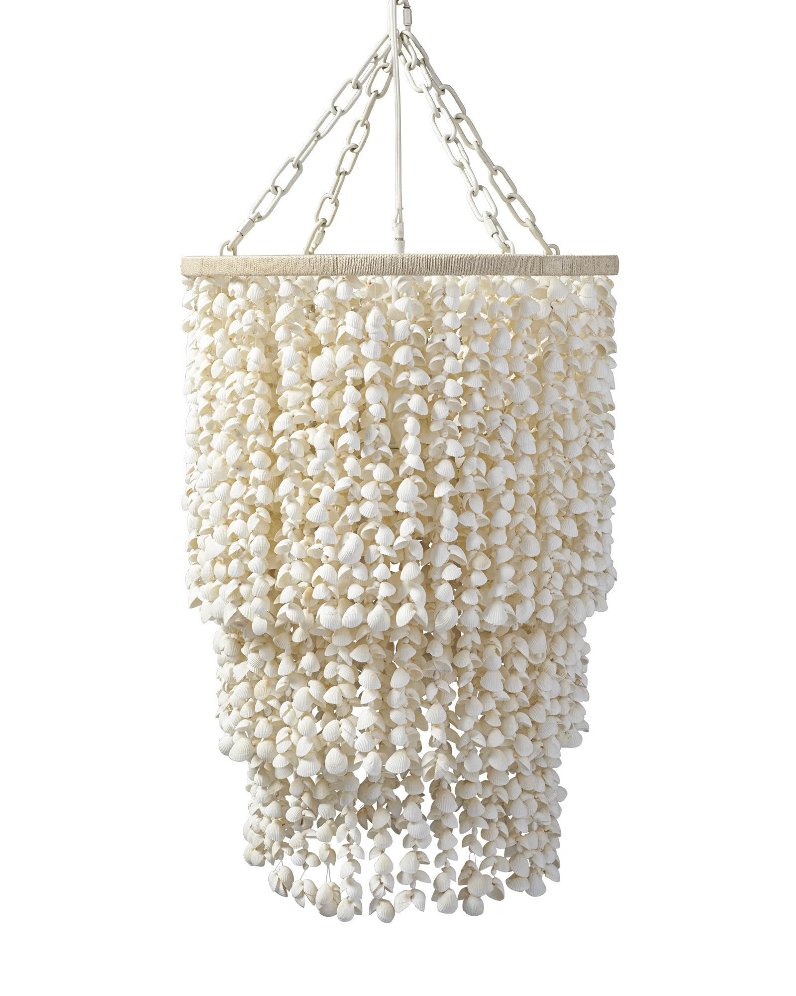 Aptos Shell Chandelier | Serena and Lily