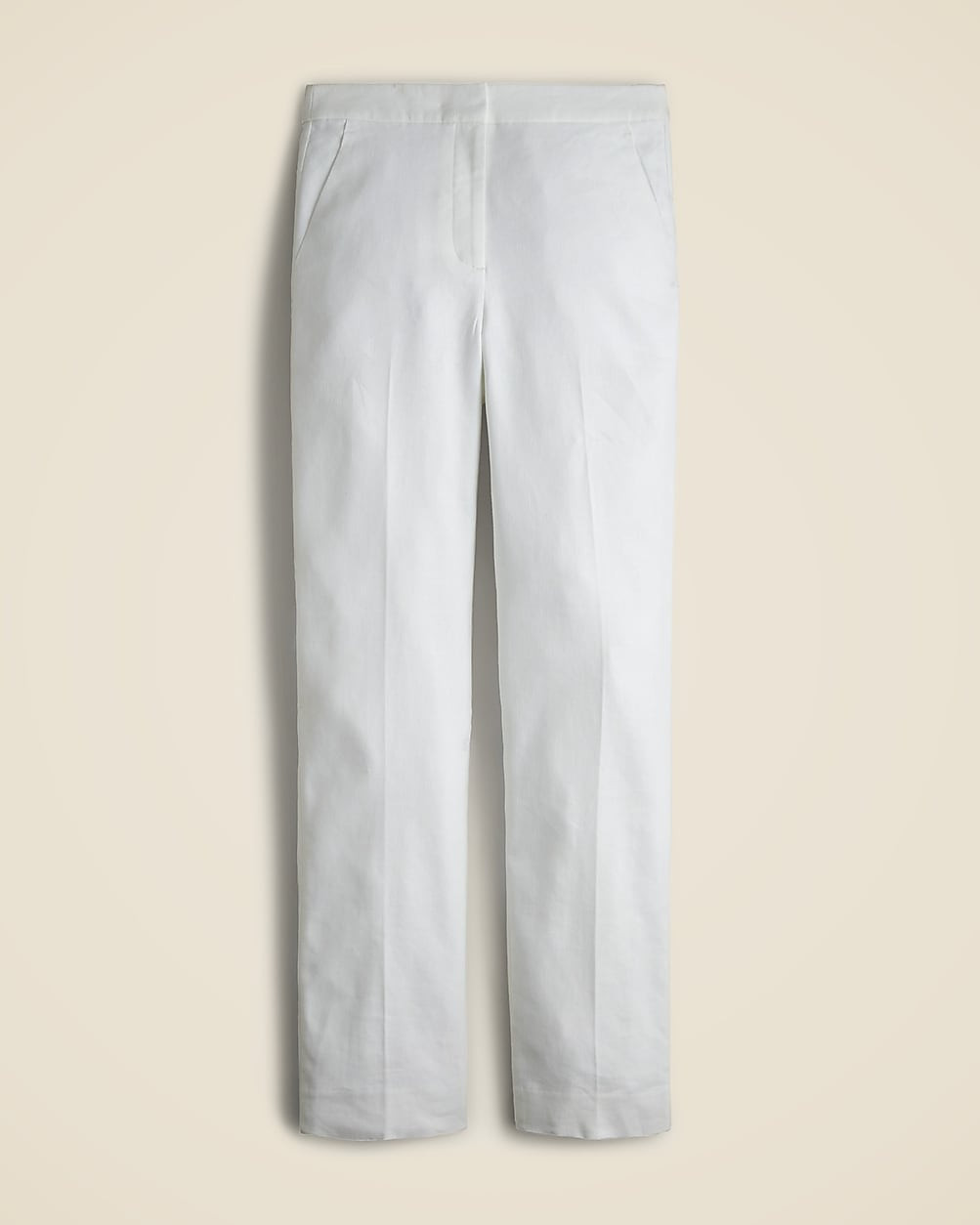 Kate straight-leg pant in stretch linen blend | J. Crew US