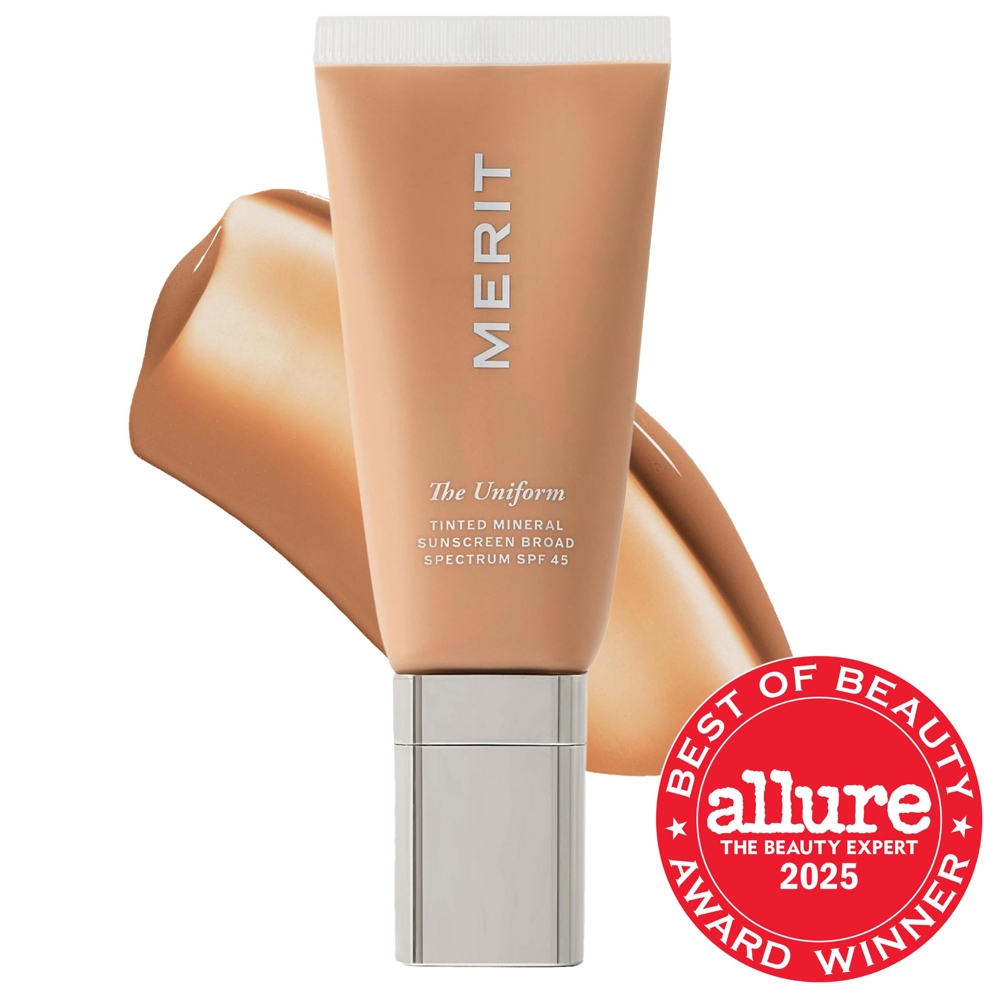 MERIT The Uniform Tinted Mineral Sunscreen Broad Spectrum SPF 45 15 1.7 oz/50ml | Sephora (US)
