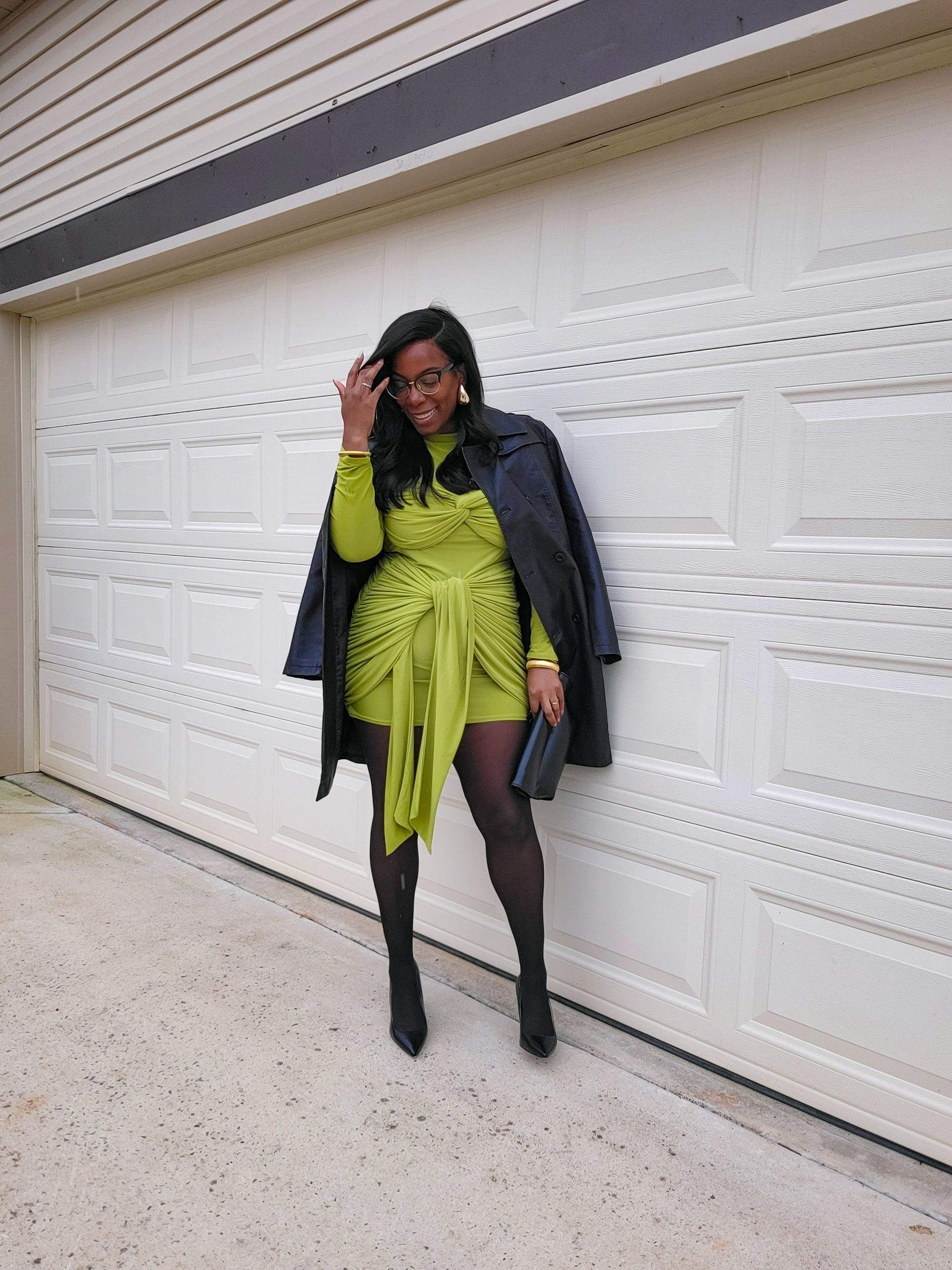 Date night before the snow hits ✨️ I got this dress for my birthday and never wore it.

#LTKStyleTip #LTKMidsize #LTKSaleAlert