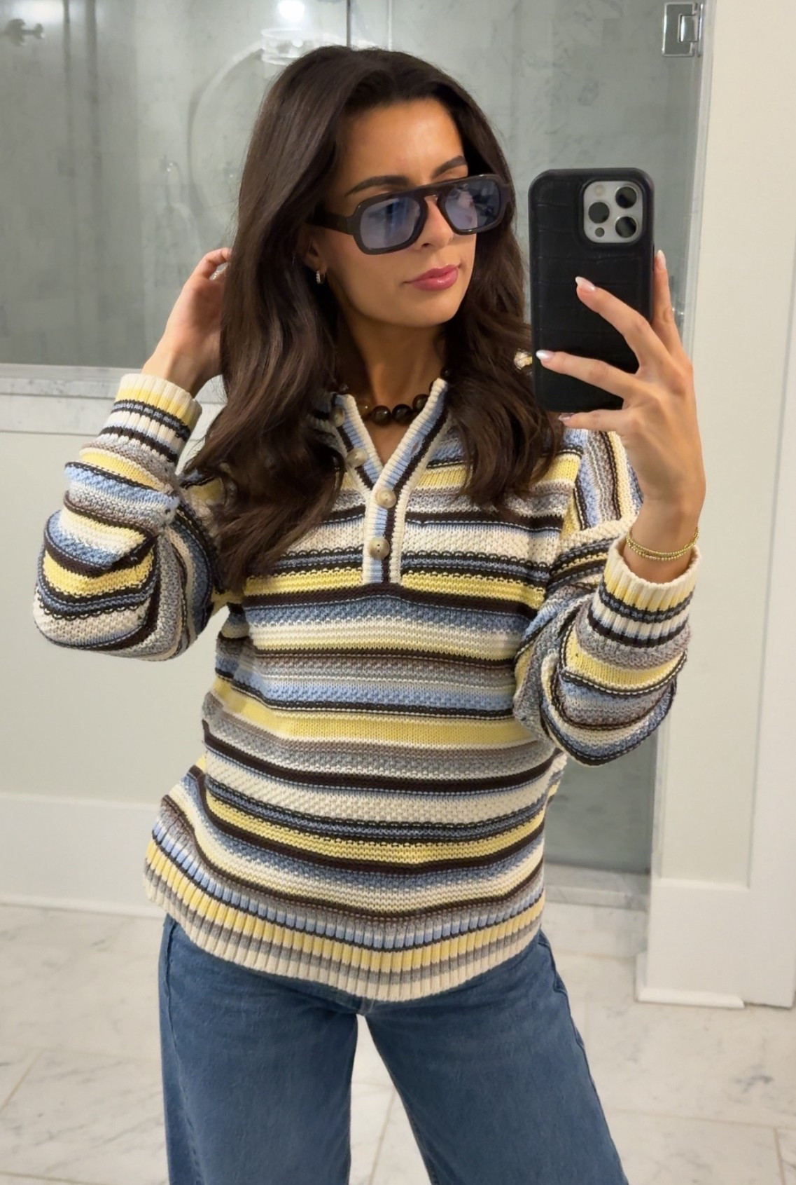 stripes for spring >> 💛 @abercrombie 

#LTKootd #LTKPetite #LTKTravel