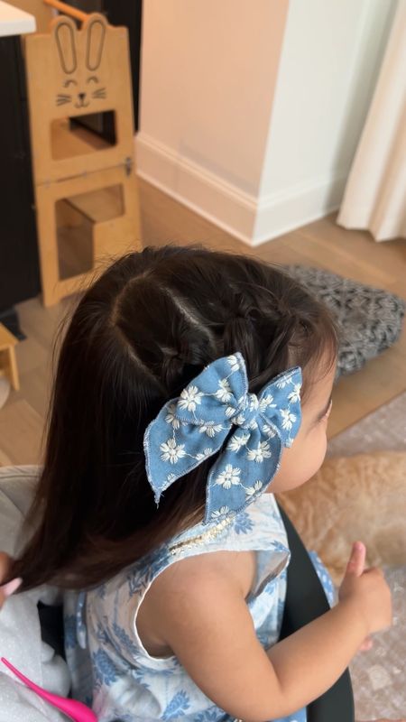 Try this cute hairstyle for your little one on Valentine's Day! 

#LTKkids