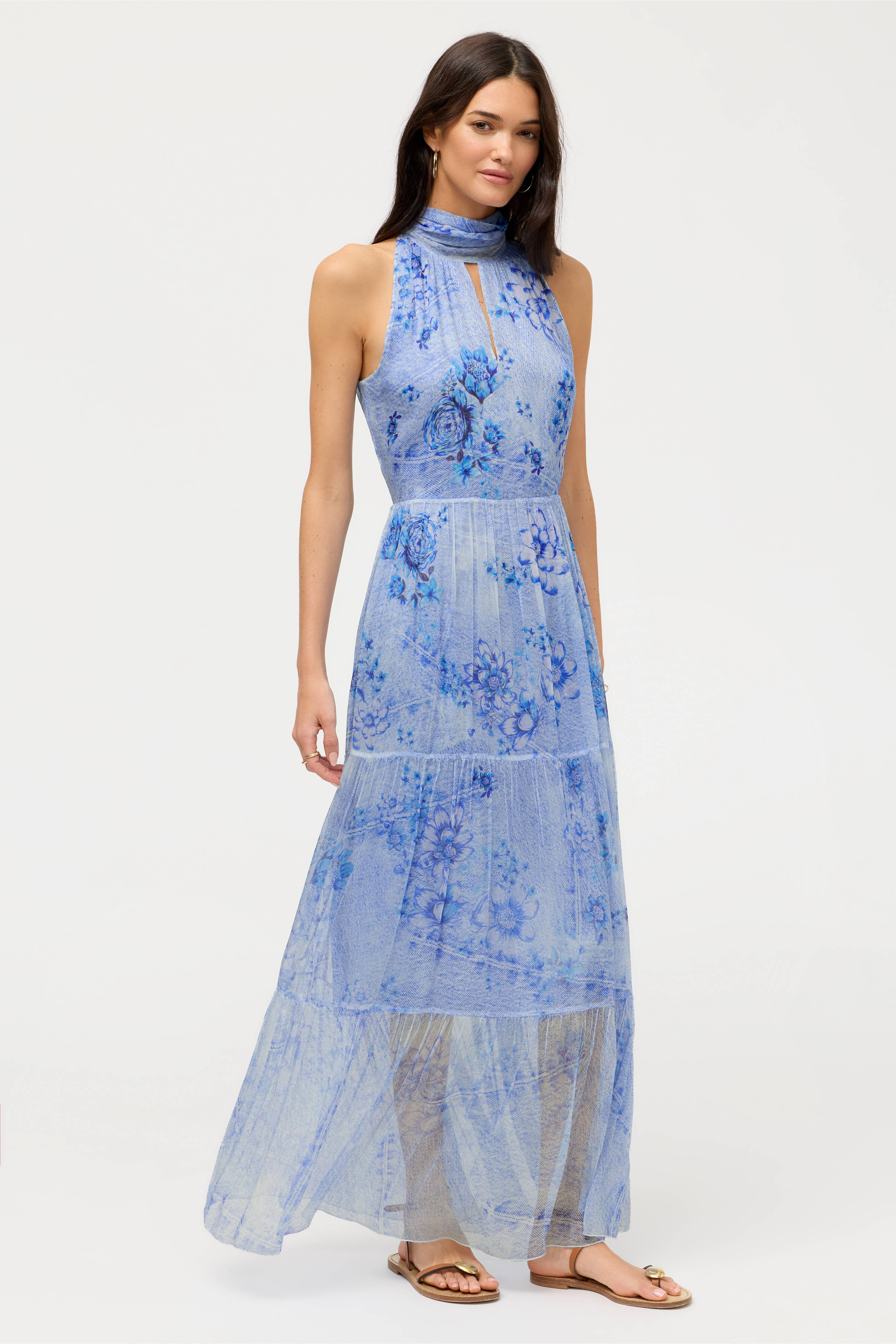 RIONA HALTER MAXI DRESS
                                
                                    
   ... | Johnny Was