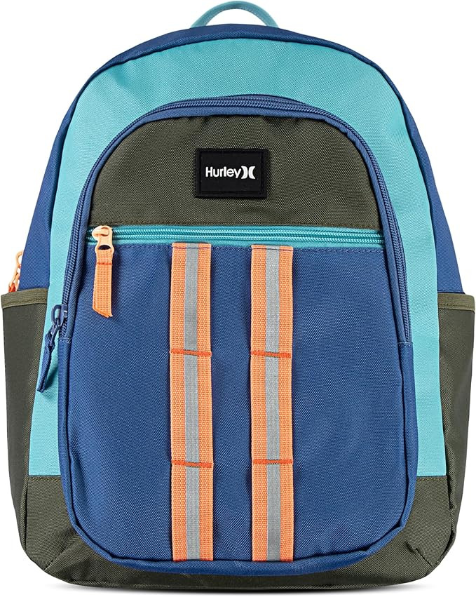 Hurley Kid's School Backpack, Shoreline/Beetle, One Size | Amazon (US)