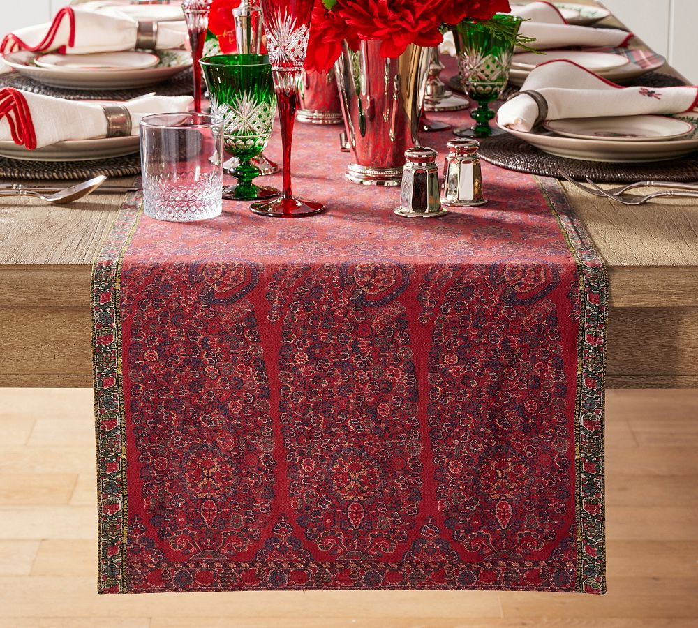 Bhotah Print Table Runner | Pottery Barn (US)