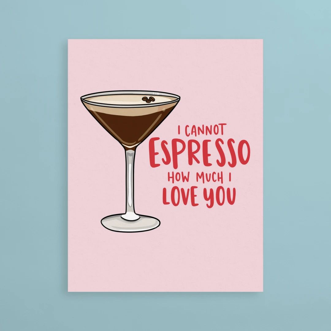 Espresso Martini Valentine | Postable | Postable