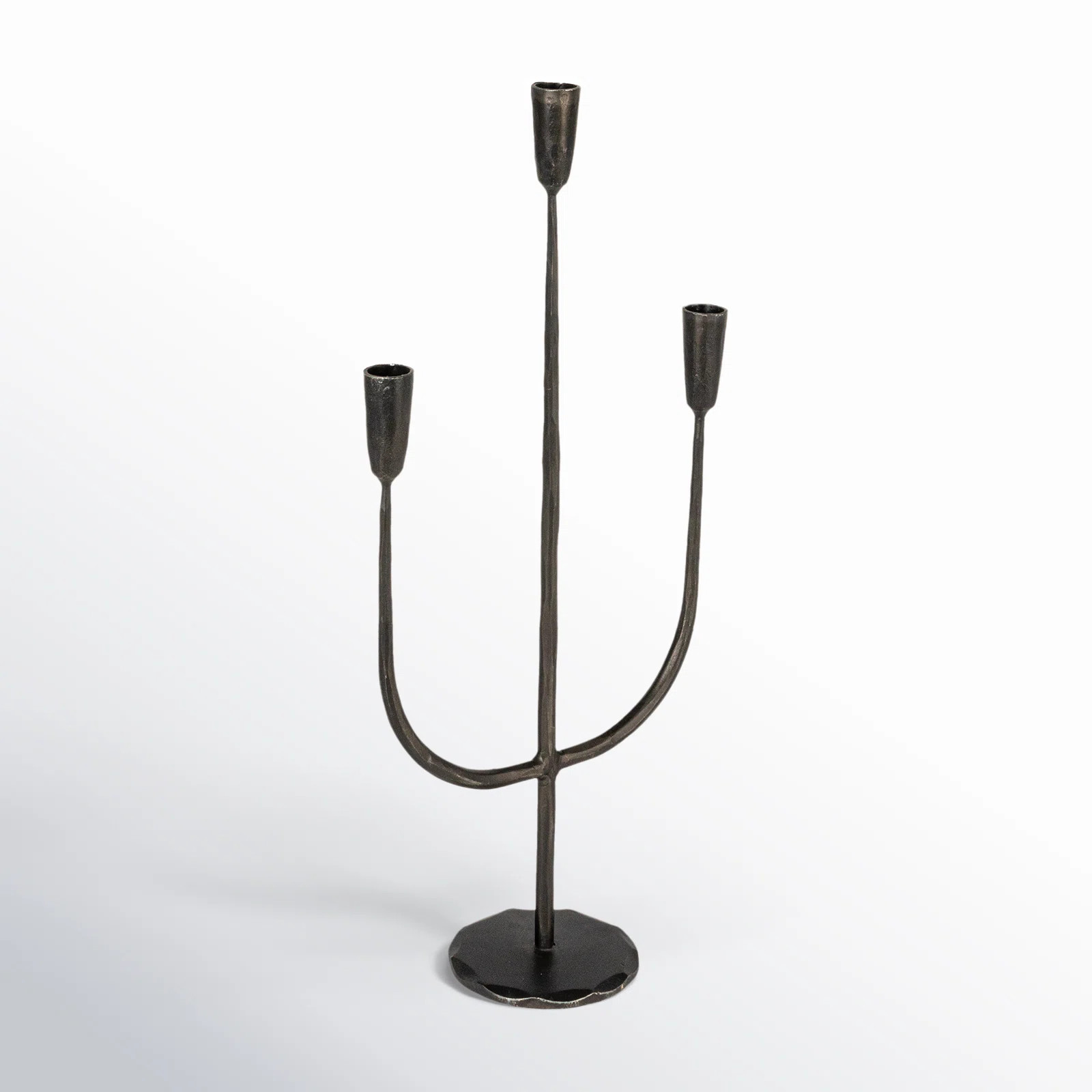 Hand-Forged Metal Candelabra | Wayfair North America