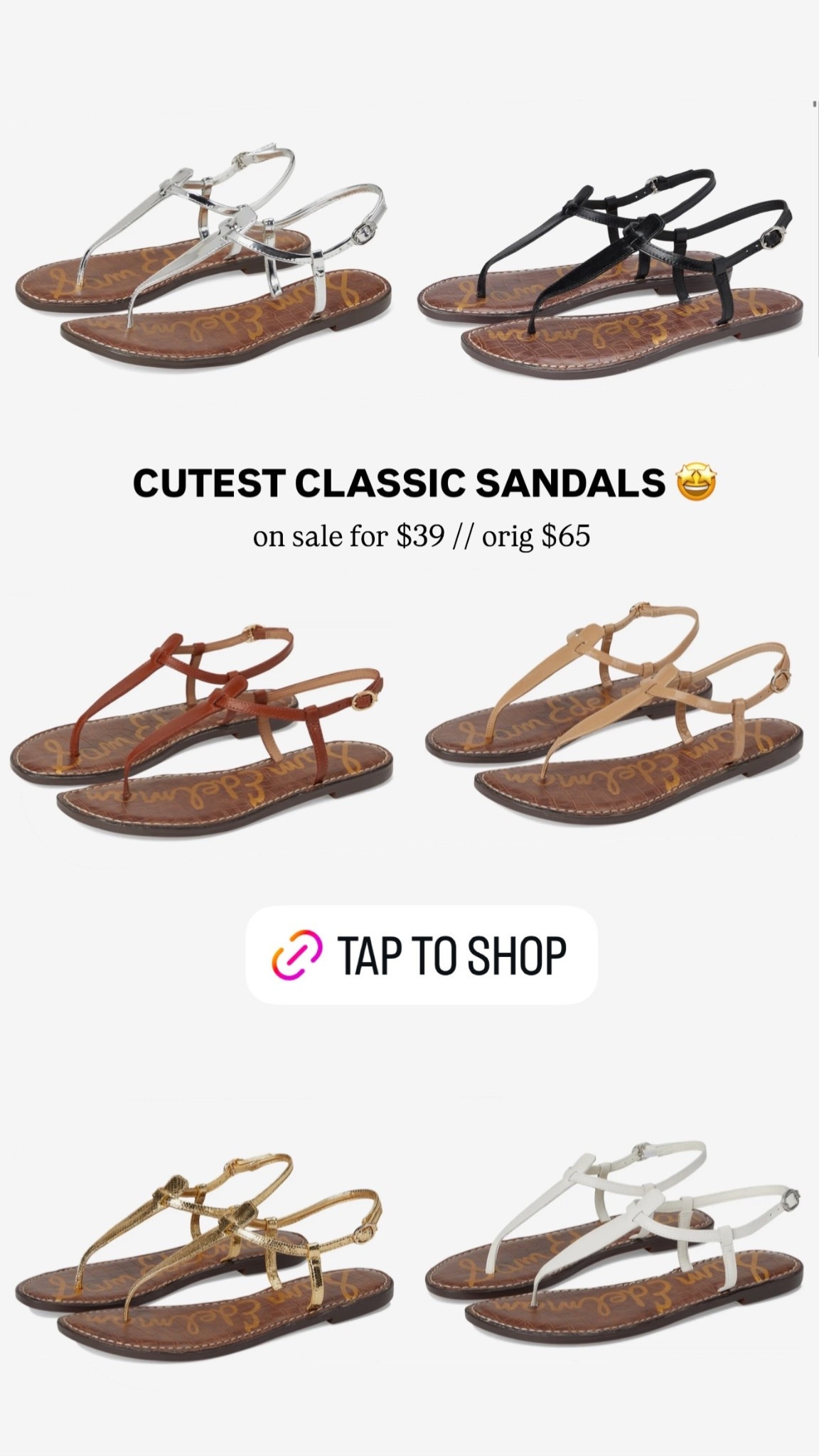 Cutest everyday sandals on sale!!! 

#LTKSpringSale