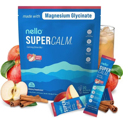 Nello Supercalm Dietary Supplement Powder - Spiced Apple - 20ct | Target