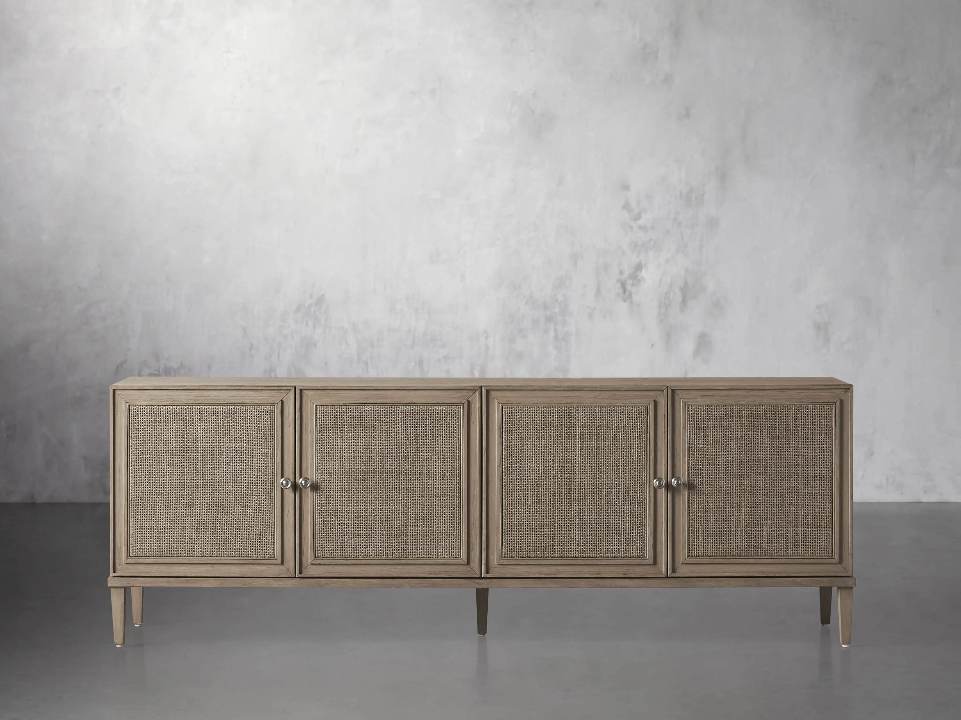 Pearson Cane Media Console | Arhaus